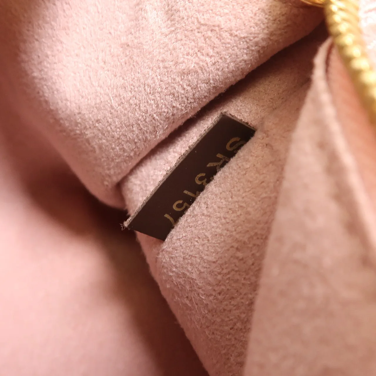 LOUIS VUITTON Brittany N41674 兩用包 塗層帆布 棕色 / 粉色 / Brown/Pink 塗層帆布 中古品B - 縮圖 8