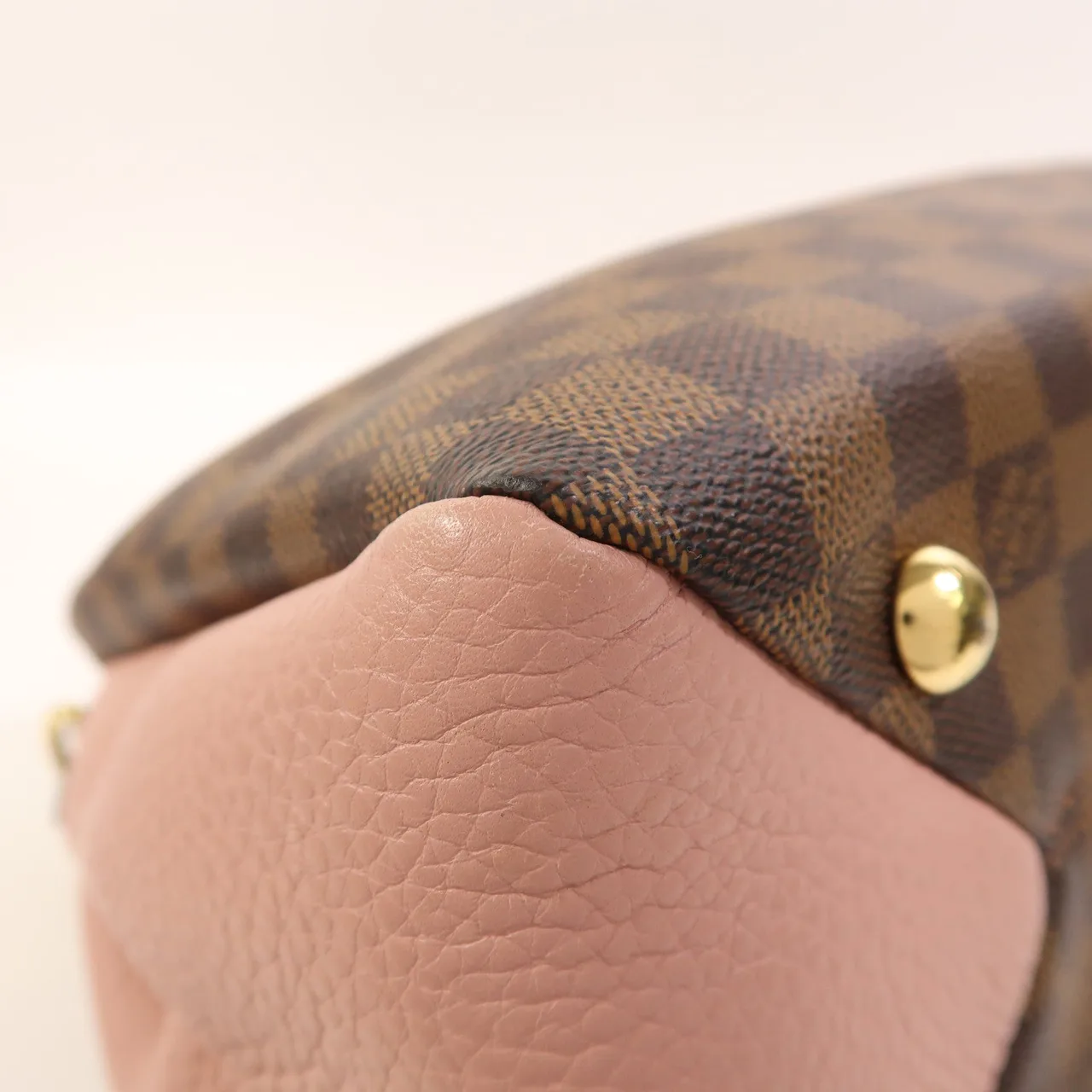 LOUIS VUITTON Brittany N41674 兩用包 塗層帆布 棕色 / 粉色 / Brown/Pink 塗層帆布 中古品B - 縮圖 12