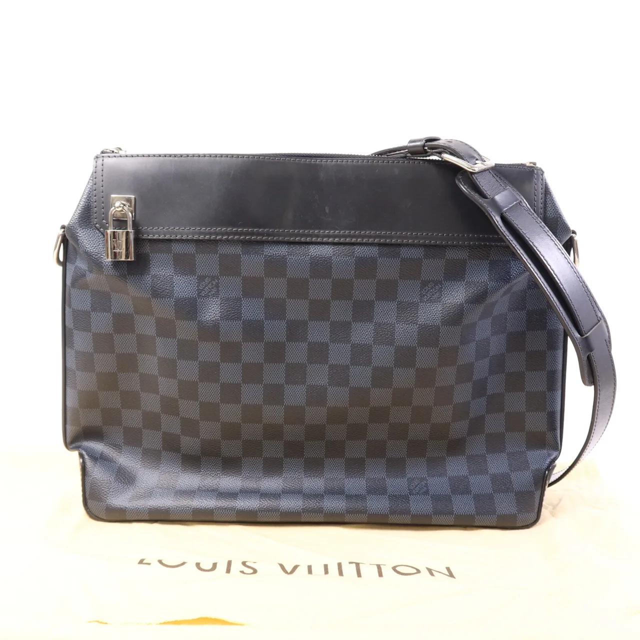 LOUIS VUITTON N41348 Shoulder Bag Coated Canvas 海軍藍 / Navy Coated Canvas Rank B - Thumbnail 10