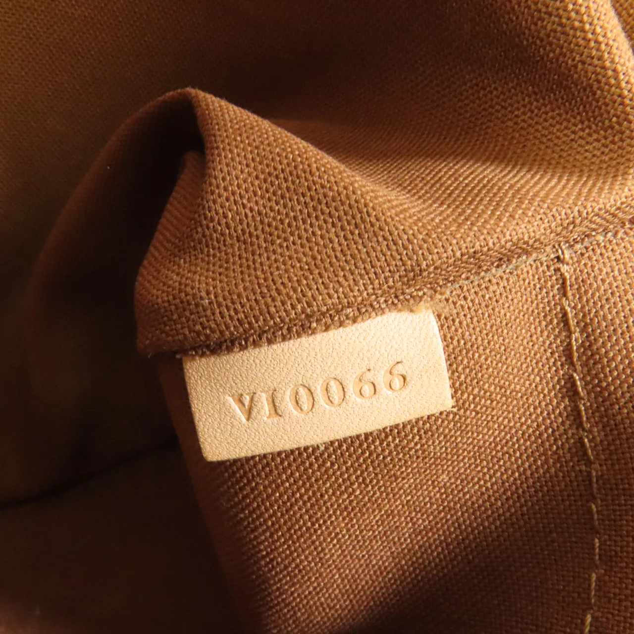 LOUIS VUITTON Lockit M40104 Handbag Coated Canvas 棕色 Coated Canvas Rank B - Thumbnail 9