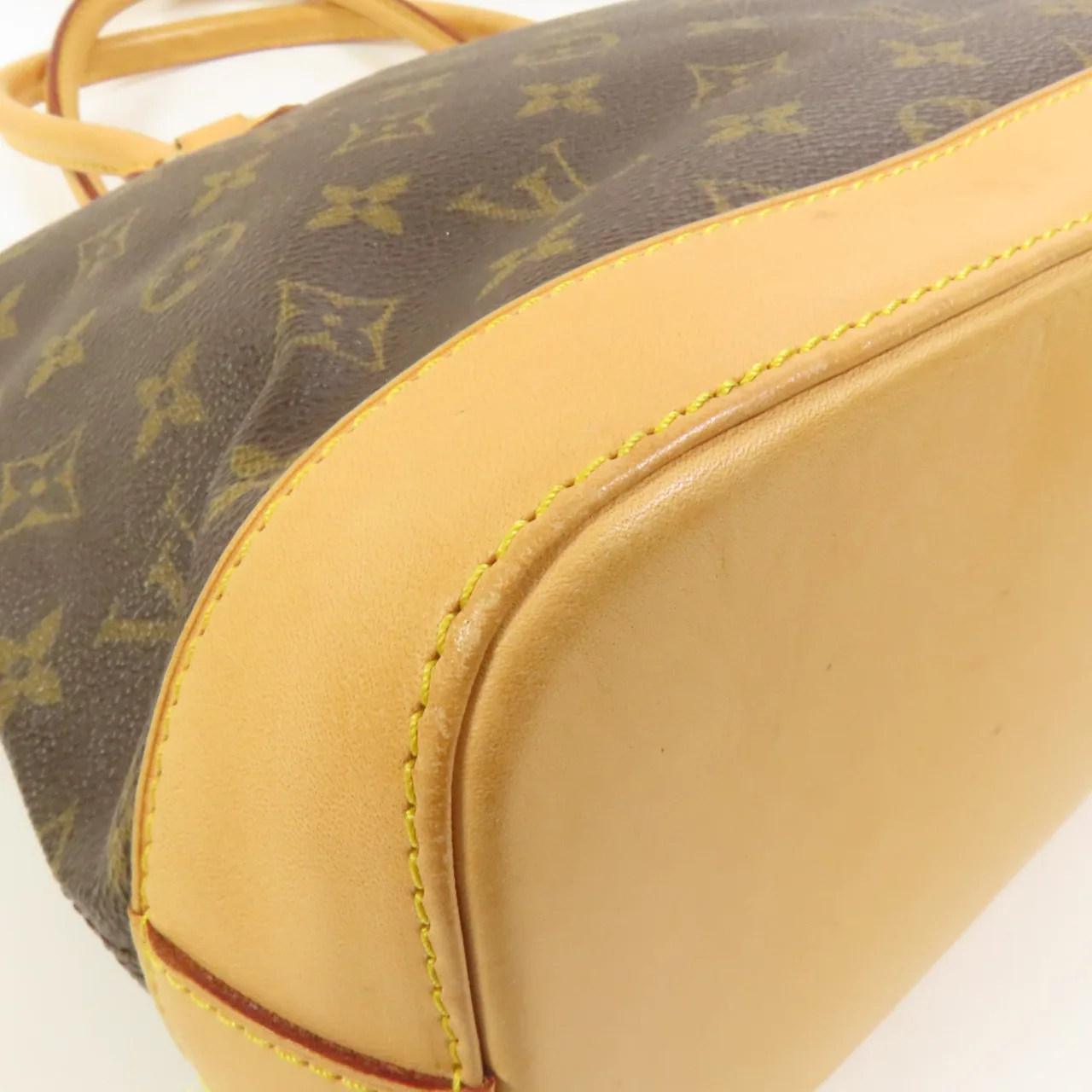 LOUIS VUITTON Lockit M40104 Handbag Coated Canvas 棕色 Coated Canvas Rank B - Thumbnail 14