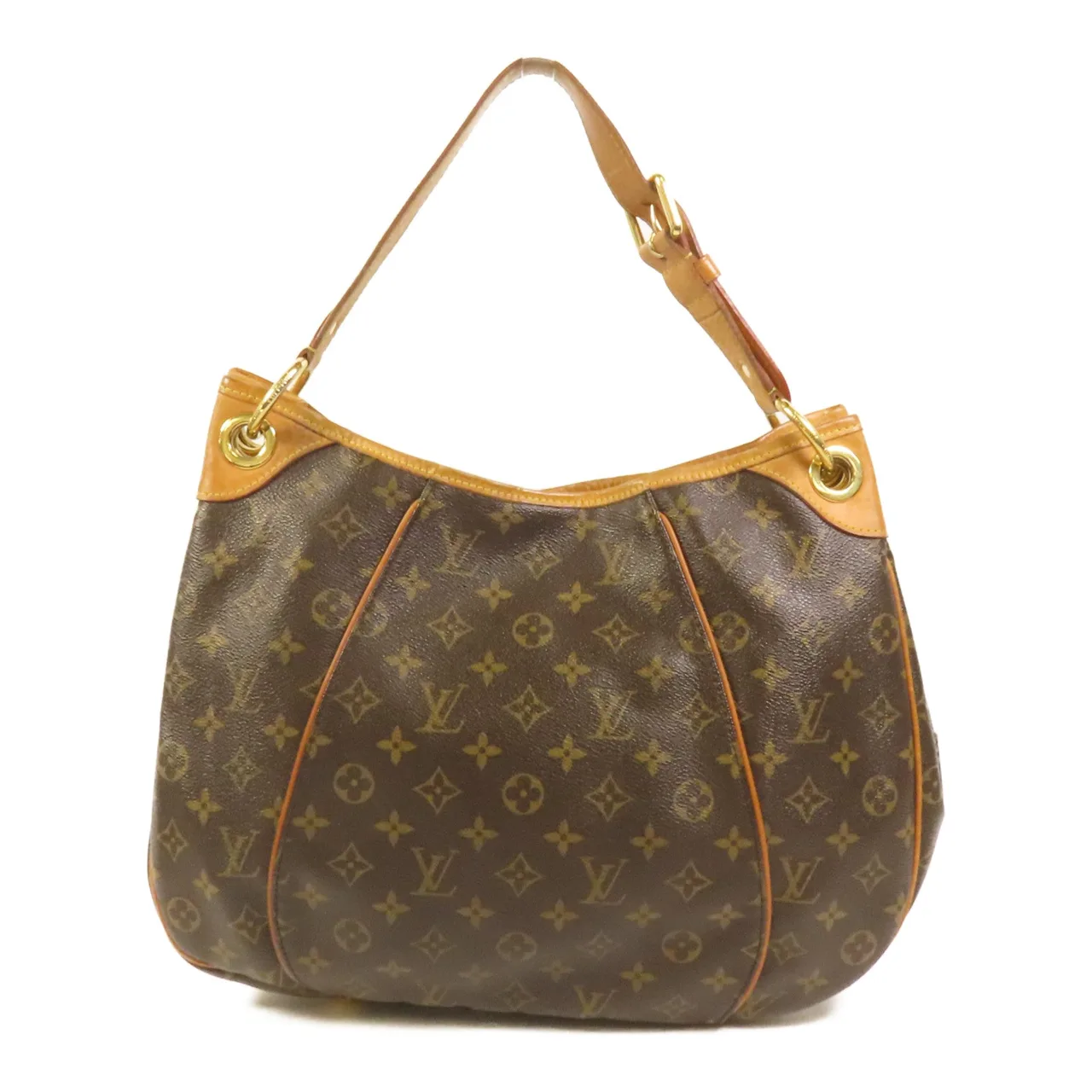 LOUIS VUITTON Galliera M56381 Handbag Coated Canvas 棕色 Coated Canvas Rank A - Thumbnail 2