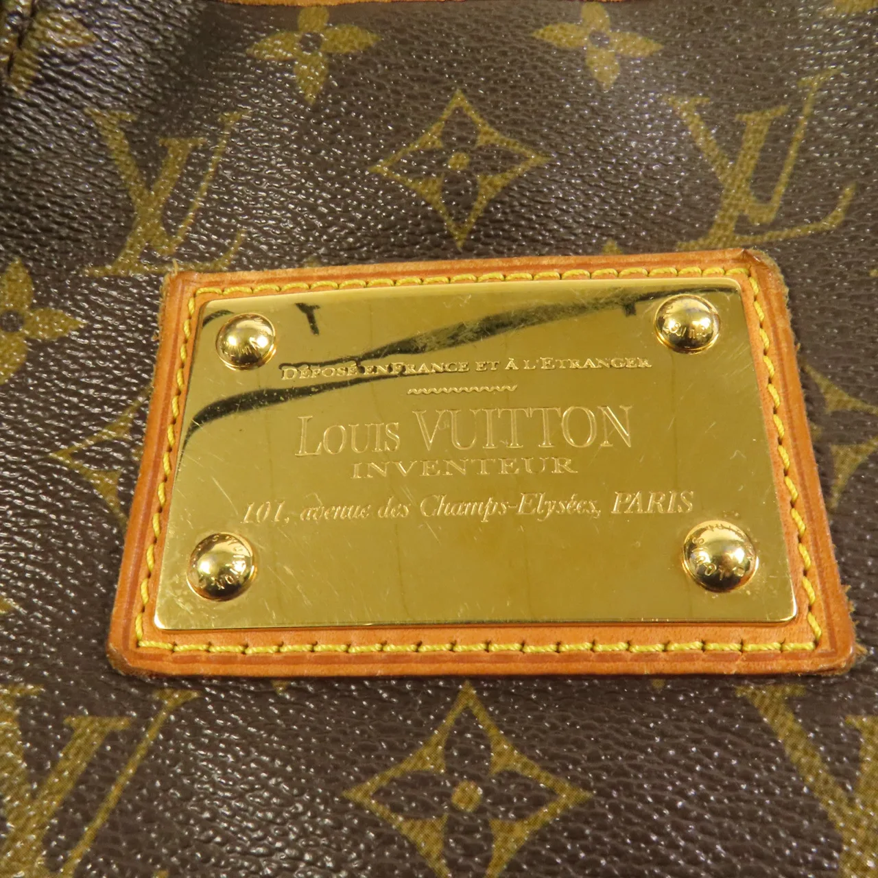 LOUIS VUITTON Galliera M56381 Handbag Coated Canvas 棕色 Coated Canvas Rank A - Thumbnail 7