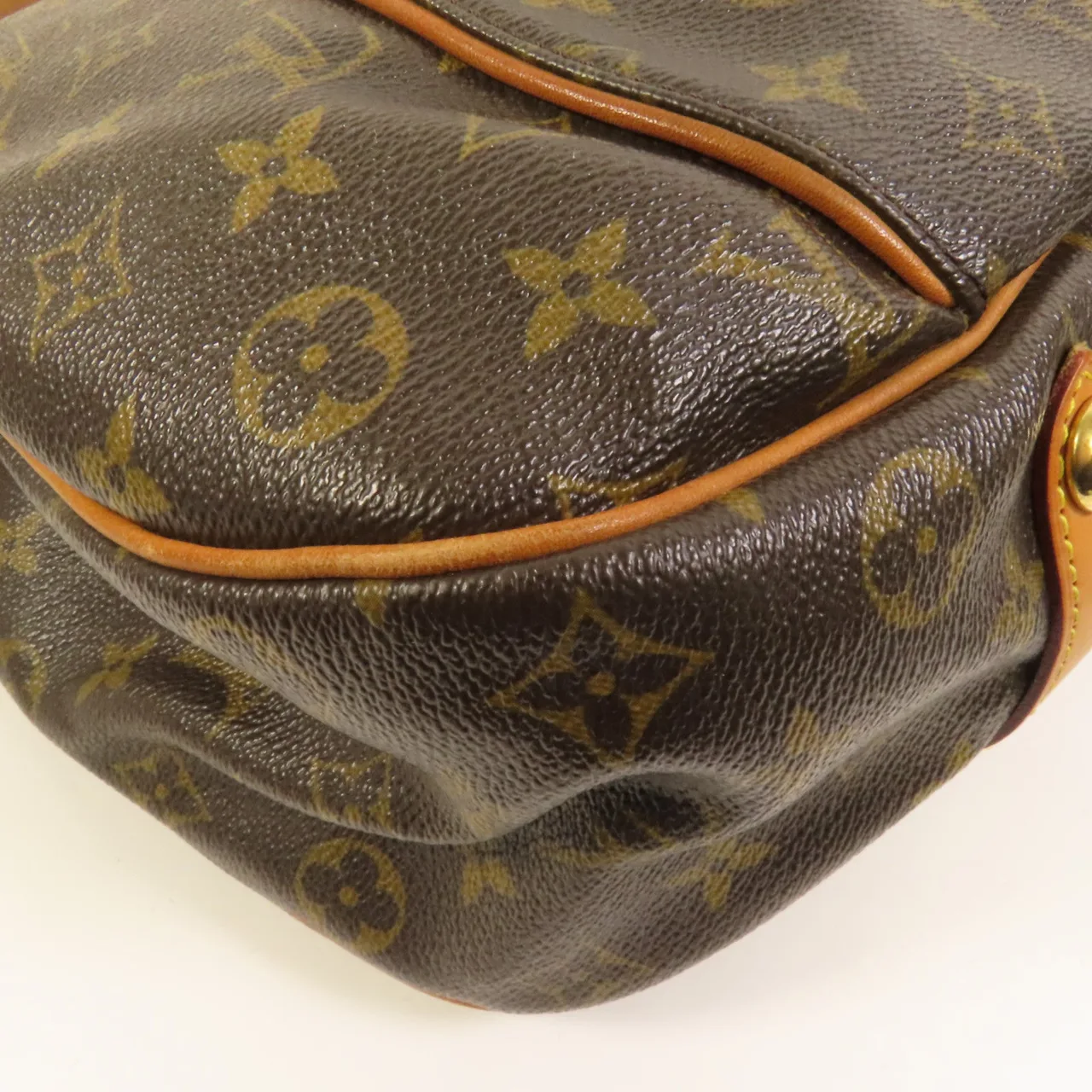 LOUIS VUITTON Galliera M56381 Handbag Coated Canvas 棕色 Coated Canvas Rank A - Thumbnail 13