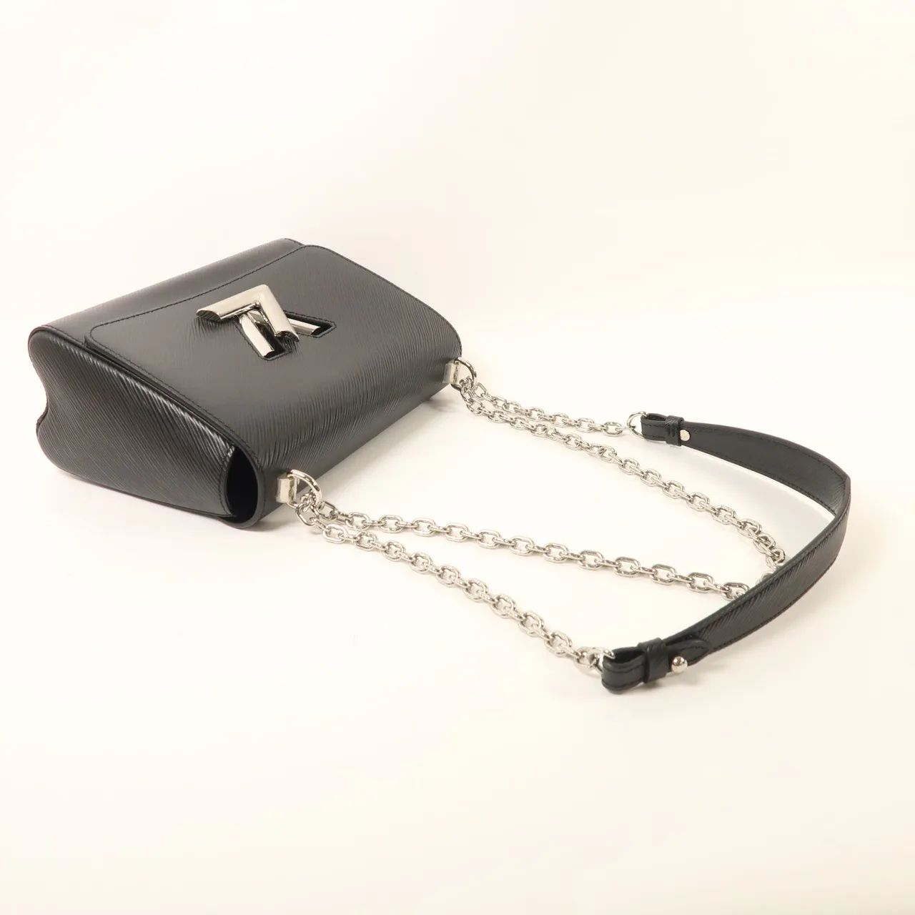 LOUIS VUITTON Twist M21110 Shoulder Bag Calfskin 黑色 / Black Calfskin Rank A - Thumbnail 7