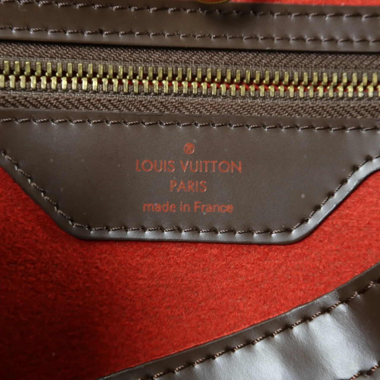 LOUIS VUITTON Hampstead N51204 Tote Bag Coated Canvas 棕色 Coated Canvas Rank A - Thumbnail 6