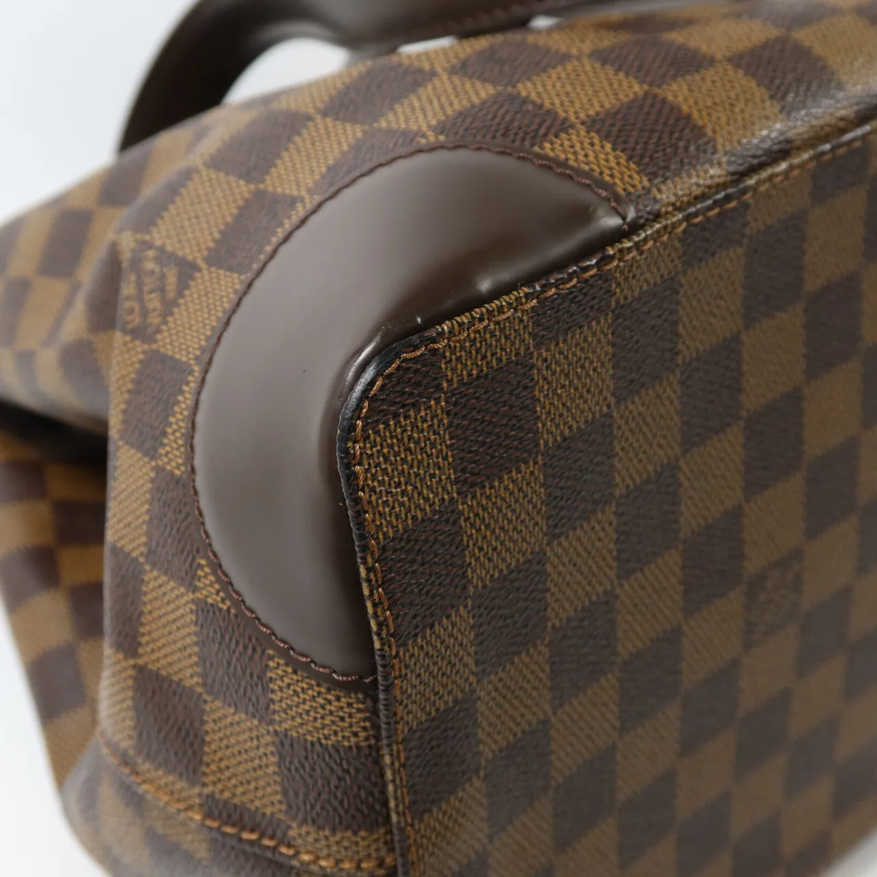 LOUIS VUITTON Hampstead N51204 Tote Bag Coated Canvas 棕色 Coated Canvas Rank A - Thumbnail 10