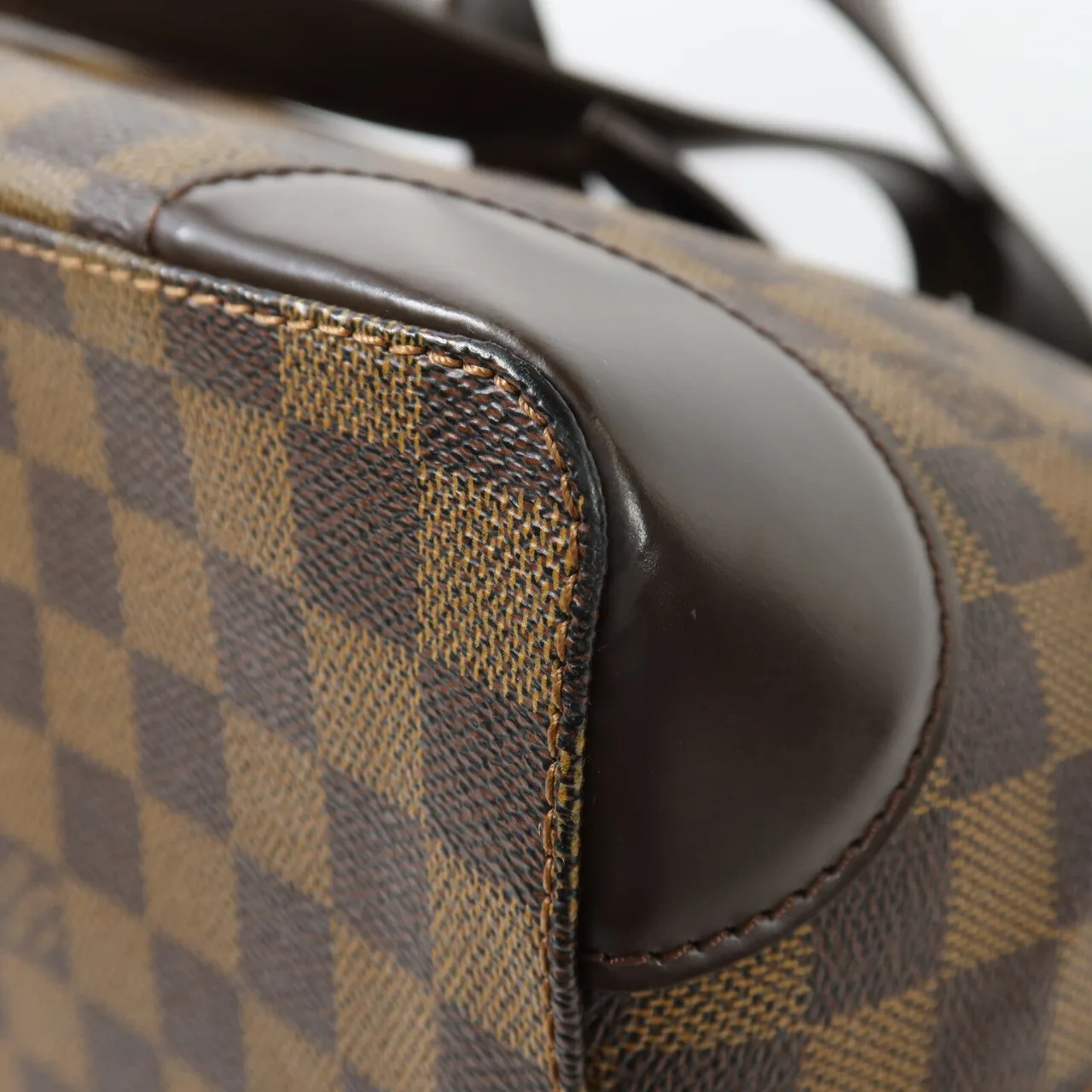 LOUIS VUITTON Hampstead N51204 Tote Bag Coated Canvas 棕色 Coated Canvas Rank A - Thumbnail 11