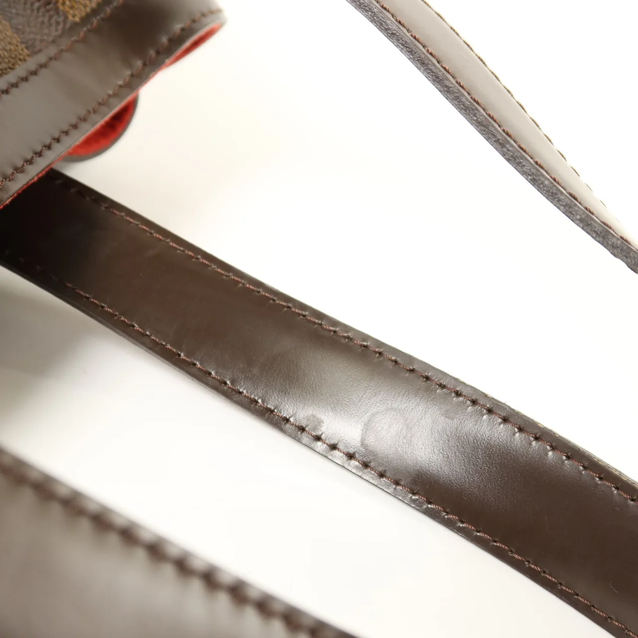 LOUIS VUITTON Hampstead N51204 Tote Bag Coated Canvas 棕色 Coated Canvas Rank A - Thumbnail 14