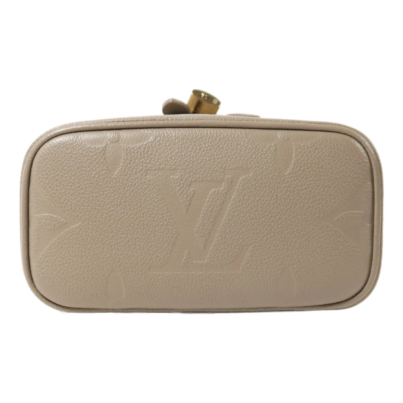 LOUIS VUITTON Vanity M45608 2-Way Bag Calfskin 米色 Calfskin Rank A - Thumbnail 4