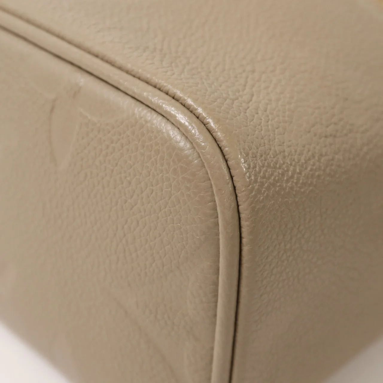 LOUIS VUITTON Vanity M45608 2-Way Bag Calfskin 米色 Calfskin Rank A - Thumbnail 12