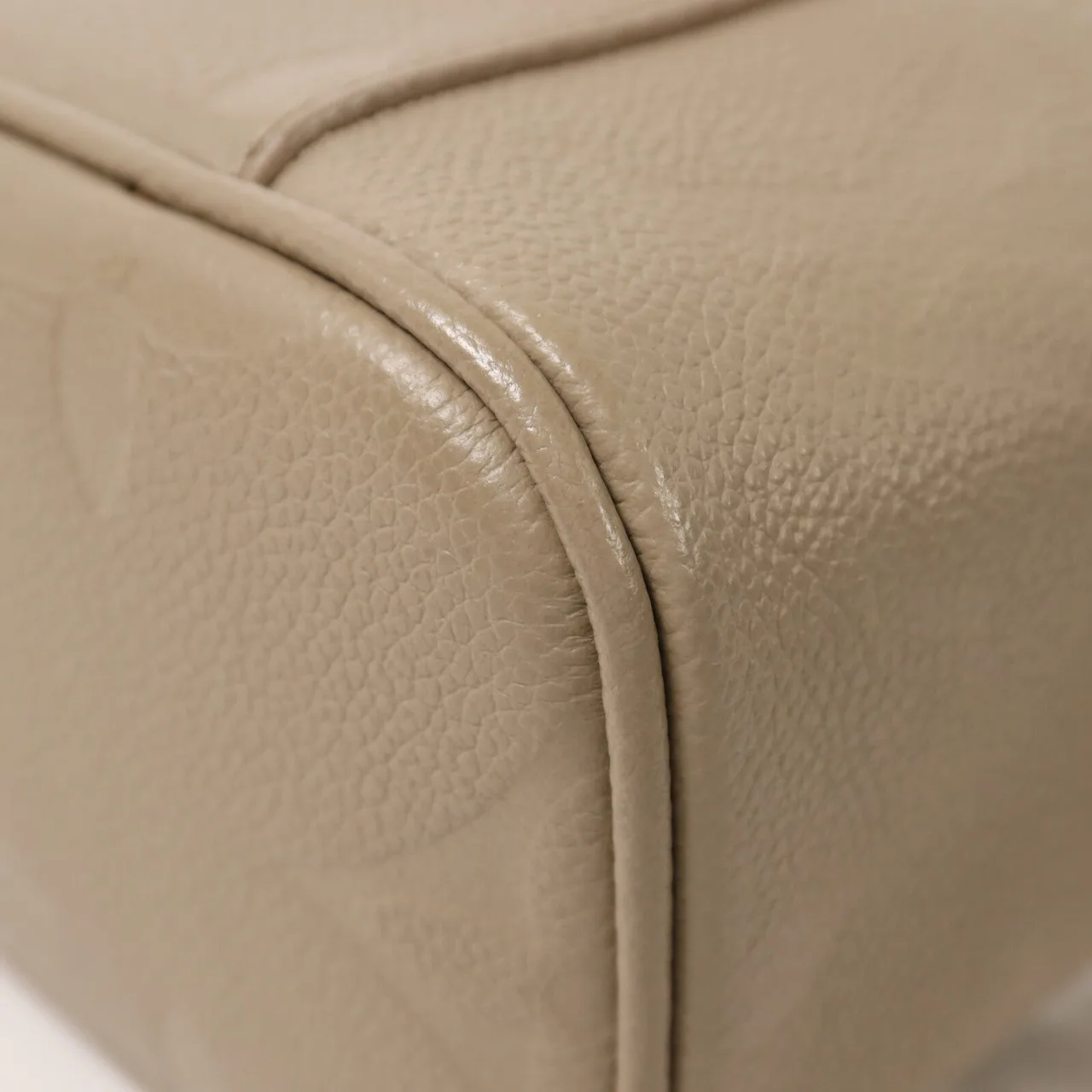 LOUIS VUITTON Vanity M45608 2-Way Bag Calfskin 米色 Calfskin Rank A - Thumbnail 14