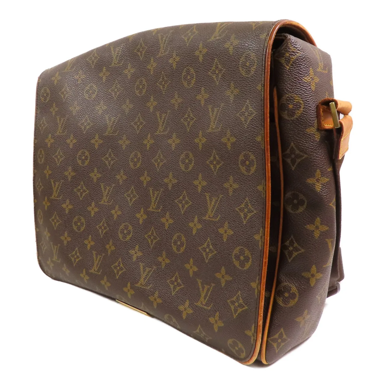 LOUIS VUITTON M45257 Shoulder Bag Coated Canvas 棕色 Coated Canvas Rank B - Thumbnail 3
