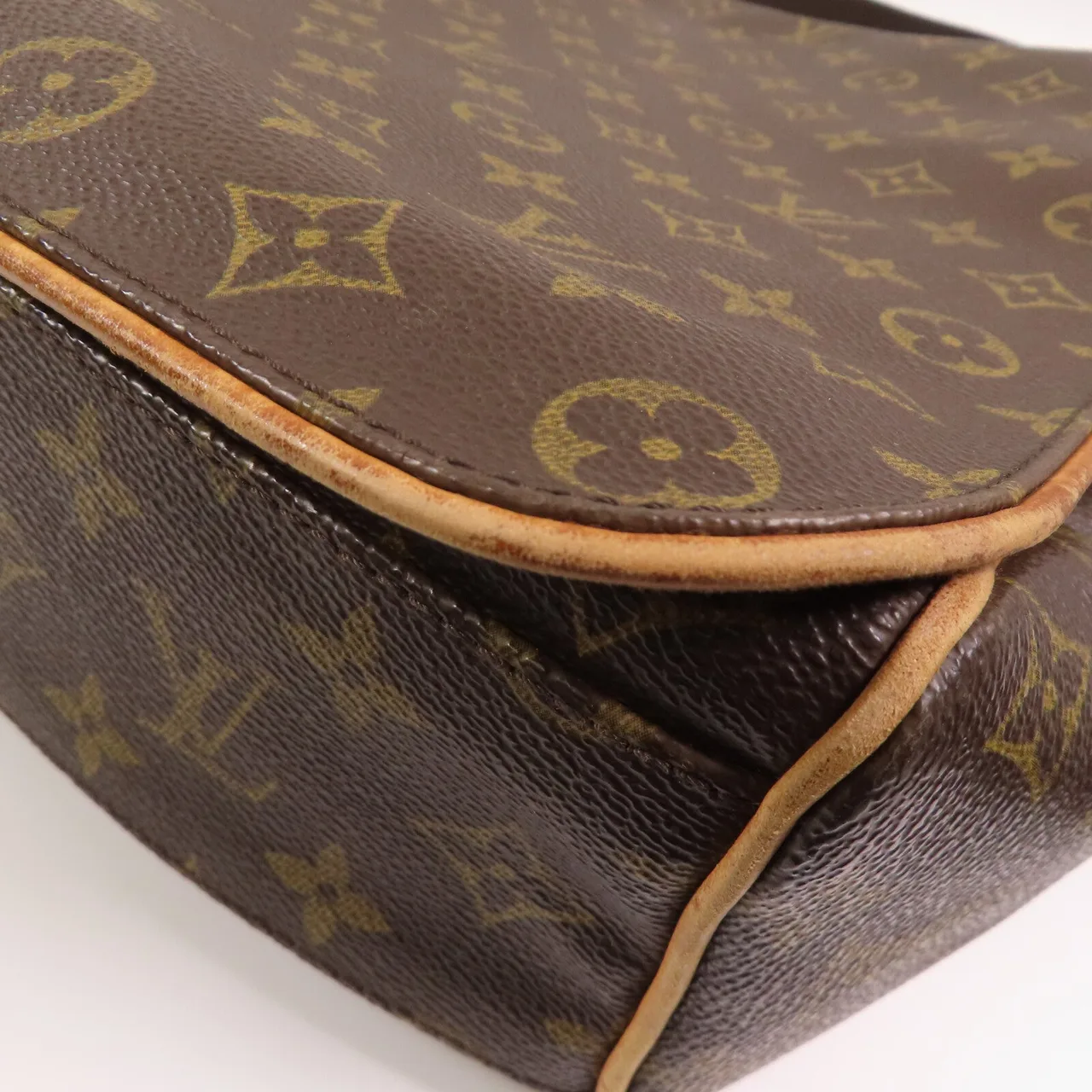 LOUIS VUITTON M45257 Shoulder Bag Coated Canvas 棕色 Coated Canvas Rank B - Thumbnail 6