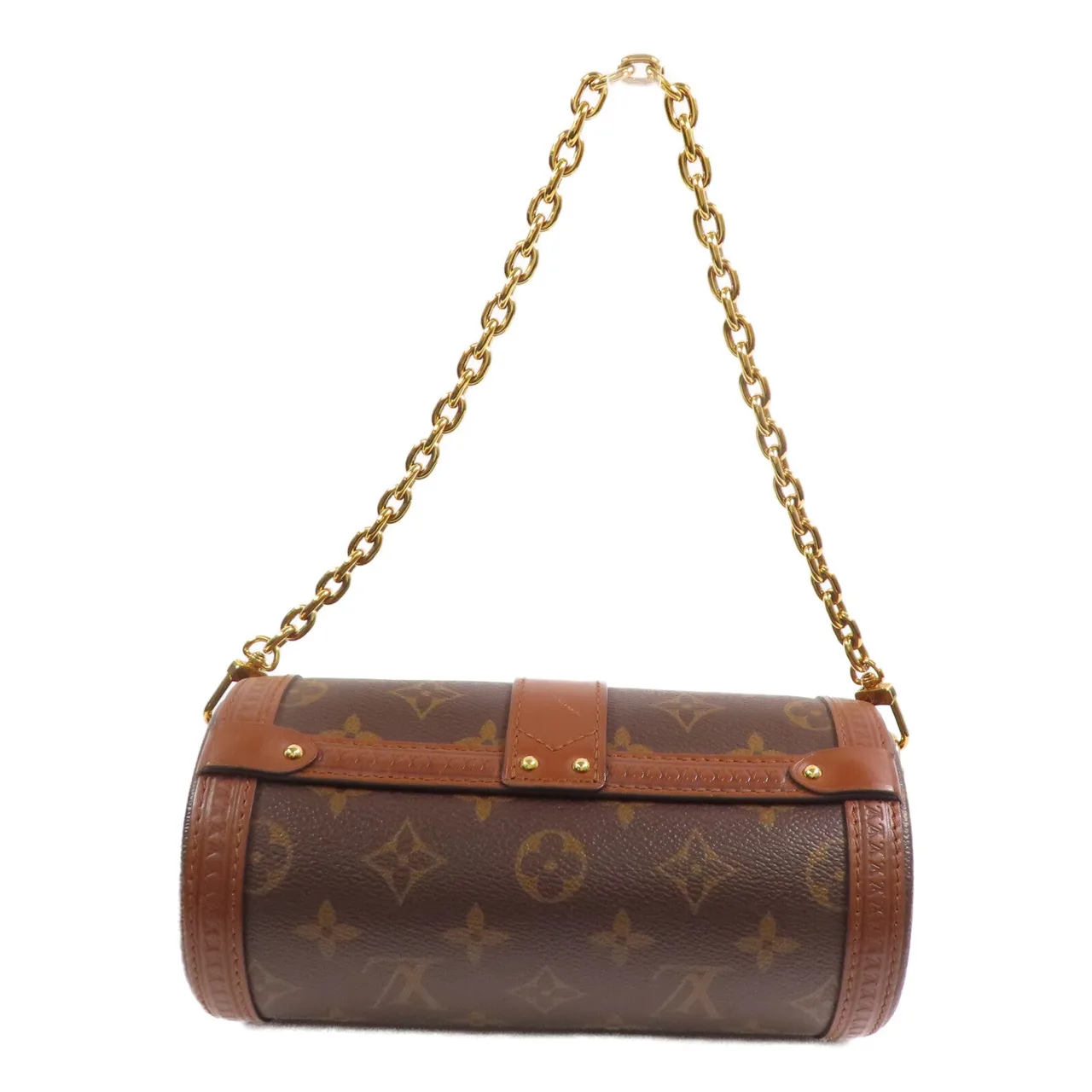 LOUIS VUITTON Papillon M57835 2-Way Bag Coated Canvas 棕色 Coated Canvas Rank B - Thumbnail 2