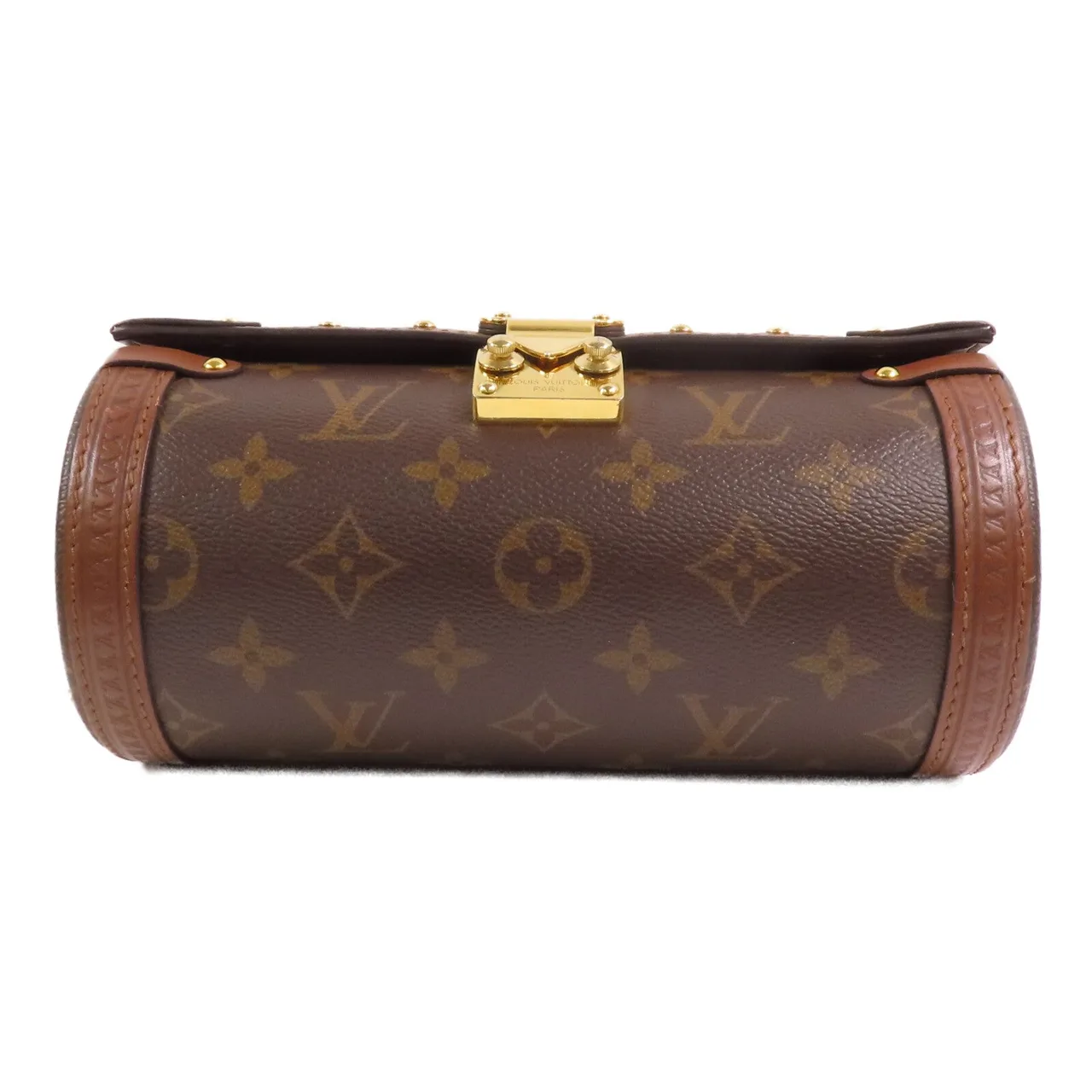 LOUIS VUITTON Papillon M57835 2-Way Bag Coated Canvas 棕色 Coated Canvas Rank B - Thumbnail 4