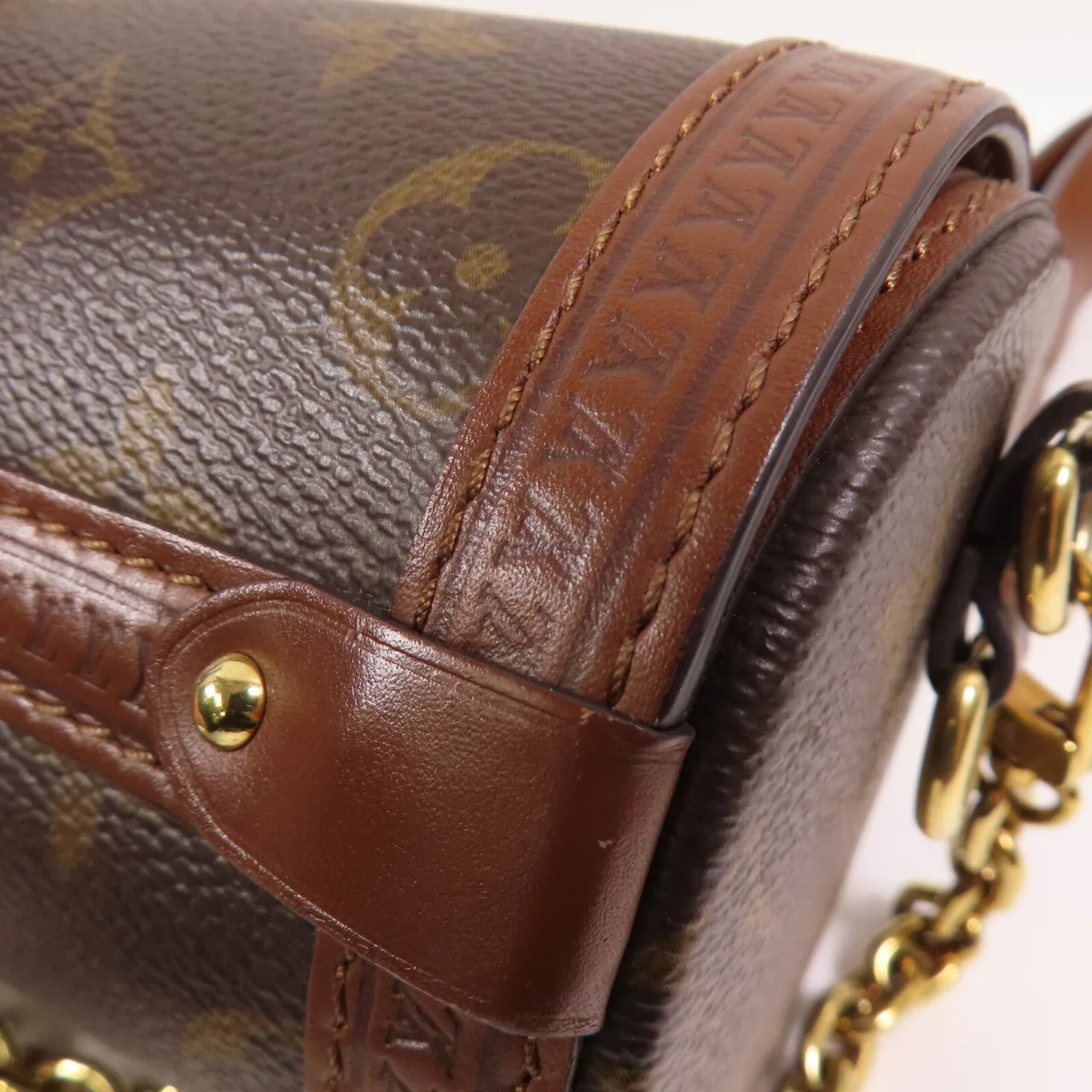 LOUIS VUITTON Papillon M57835 2-Way Bag Coated Canvas 棕色 Coated Canvas Rank B - Thumbnail 7