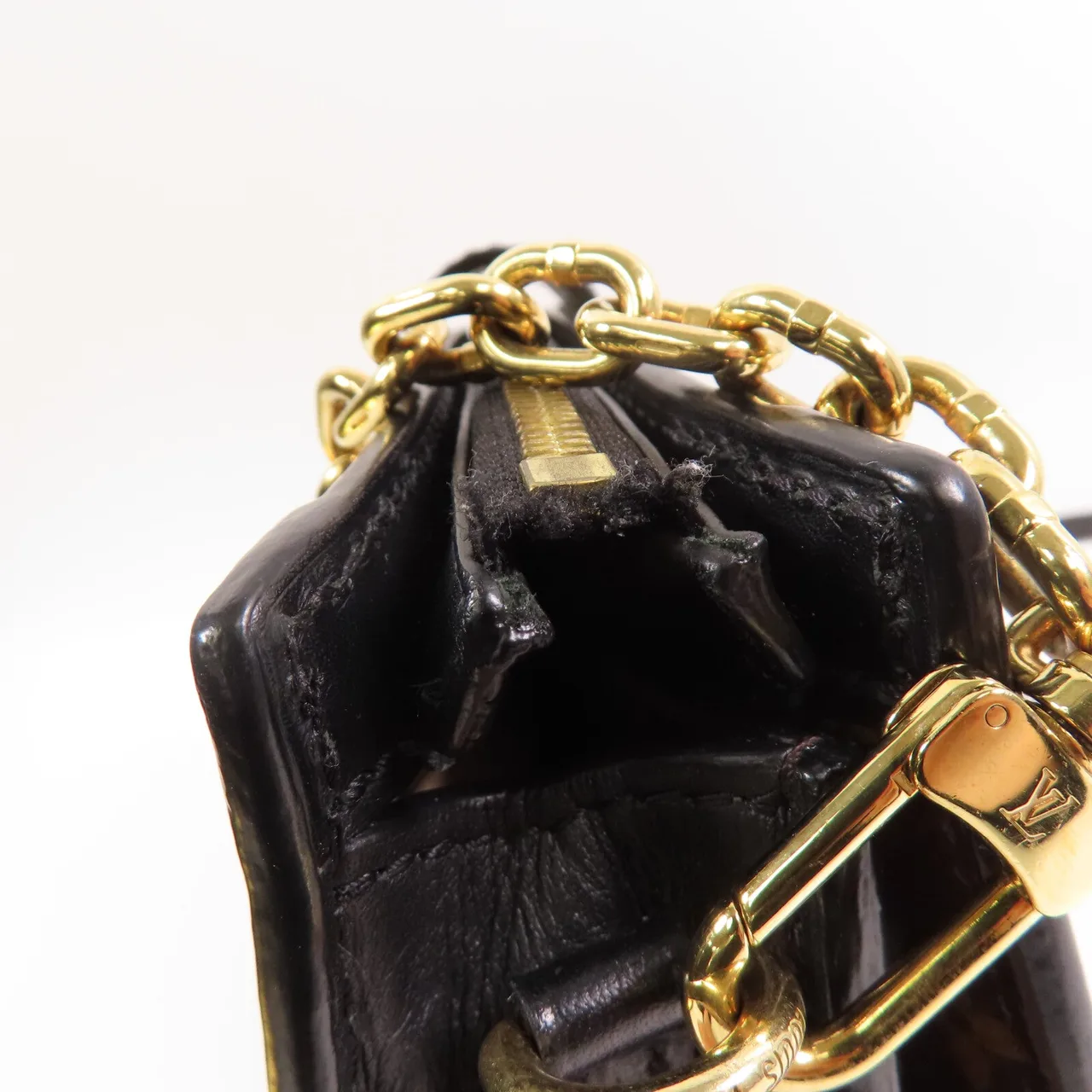 LOUIS VUITTON Trunk M43596 Shoulder Bag Coated Canvas 棕色 Coated Canvas Rank B - Thumbnail 12