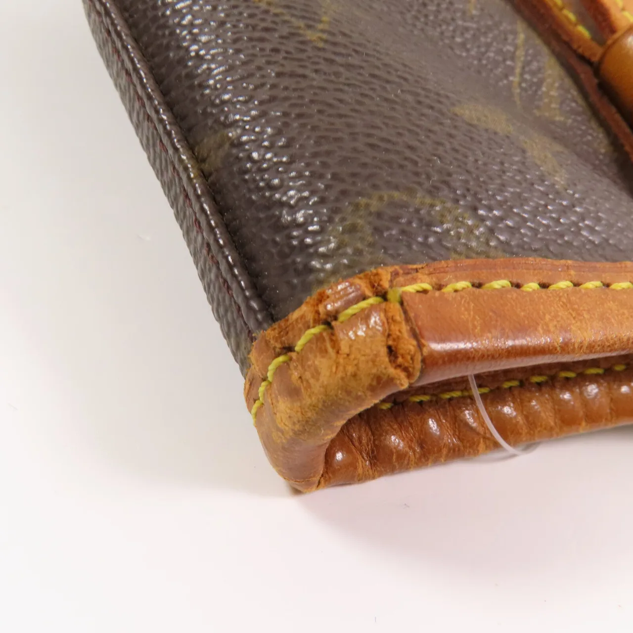 LOUIS VUITTON Petit Bucket M42238 Shoulder Bag Coated Canvas 棕色 Coated Canvas Rank C - Thumbnail 25