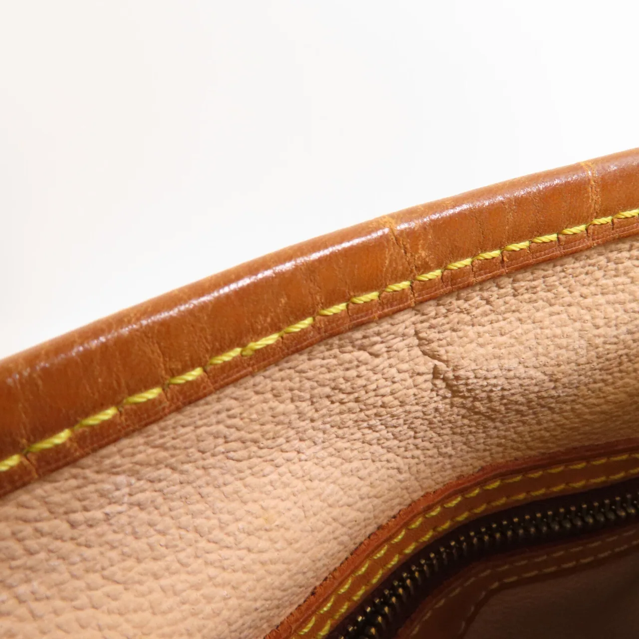 LOUIS VUITTON Petit Bucket M42238 Shoulder Bag Coated Canvas 棕色 Coated Canvas Rank C - Thumbnail 30