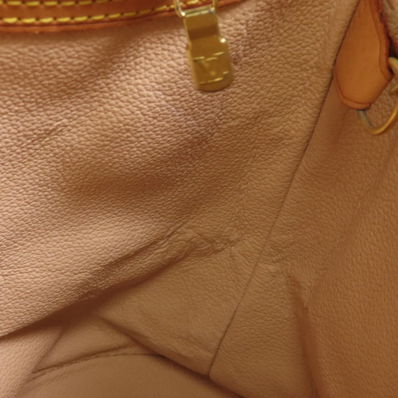 LOUIS VUITTON Petit Bucket M42238 Shoulder Bag Coated Canvas 棕色 Coated Canvas Rank C - Thumbnail 34