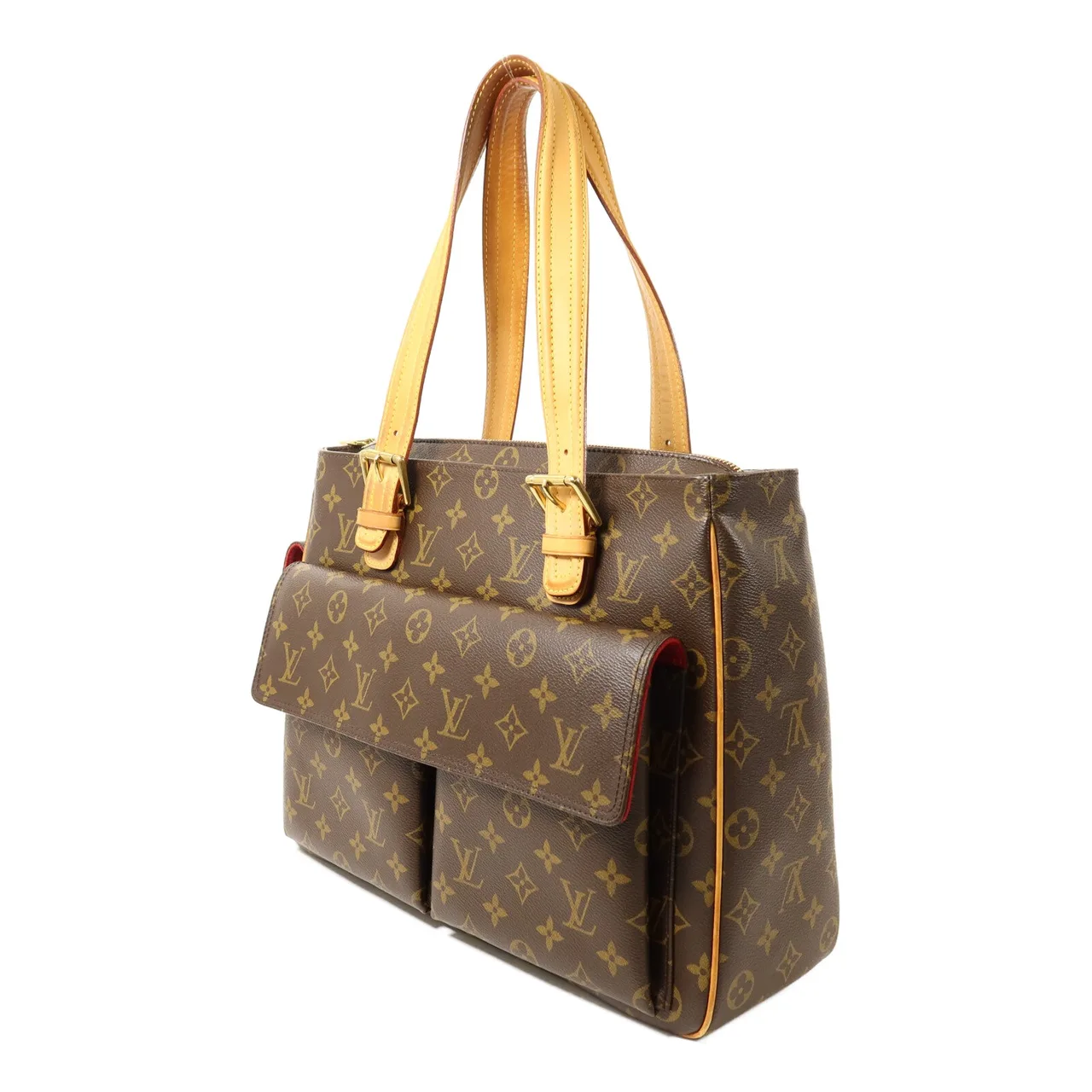 LOUIS VUITTON Multipli Cite M51162 Shoulder Bag Coated Canvas 棕色 Coated Canvas Rank B - Thumbnail 3