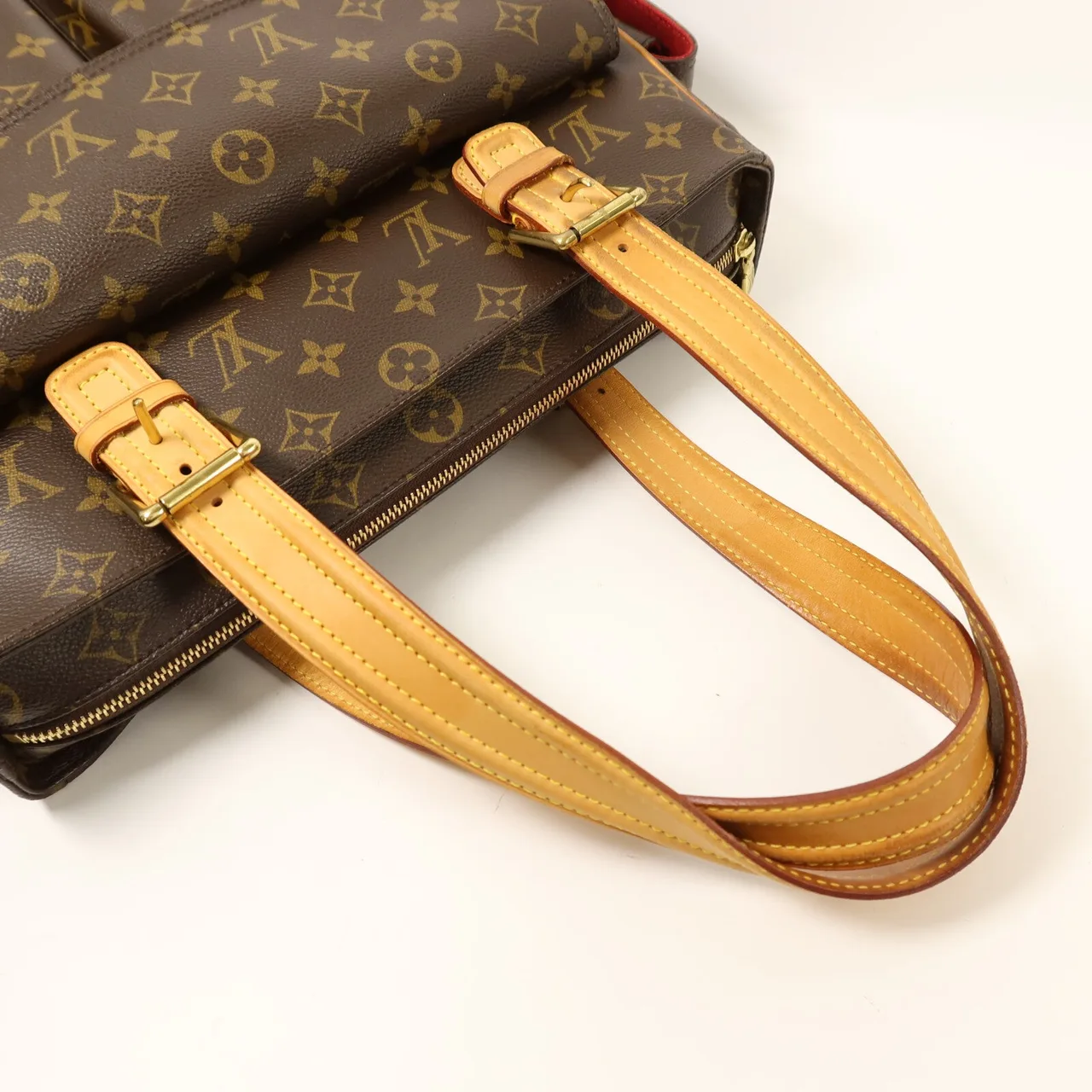 LOUIS VUITTON Multipli Cite M51162 Shoulder Bag Coated Canvas 棕色 Coated Canvas Rank B - Thumbnail 8