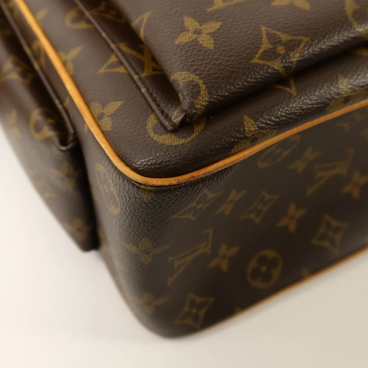 LOUIS VUITTON Multipli Cite M51162 Shoulder Bag Coated Canvas 棕色 Coated Canvas Rank B - Thumbnail 12
