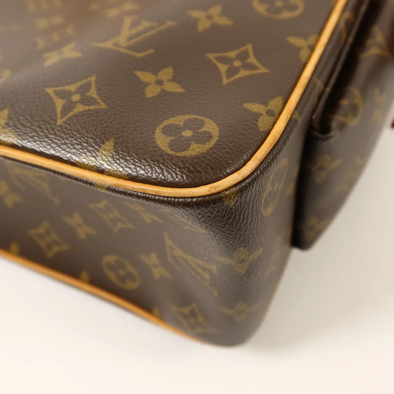LOUIS VUITTON Multipli Cite M51162 Shoulder Bag Coated Canvas 棕色 Coated Canvas Rank B - Thumbnail 15