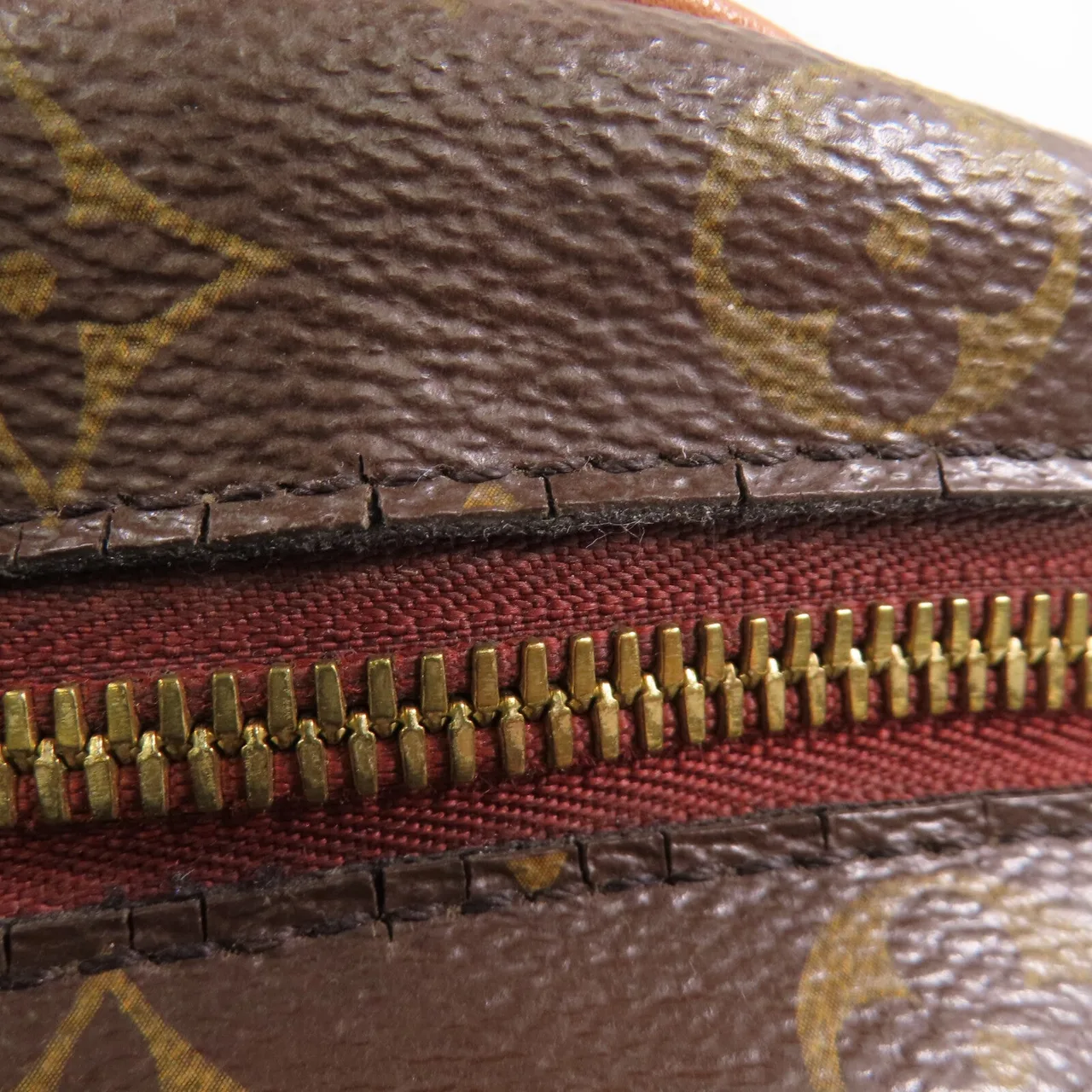 LOUIS VUITTON Boite Chapeau Souple M45578 Shoulder Bag Coated Canvas 棕色 Coated Canvas Rank B - Thumbnail 14