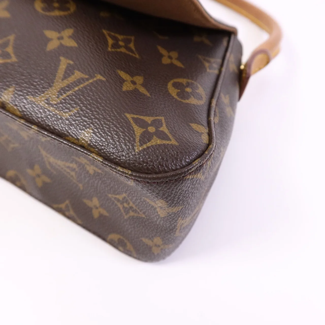 LOUIS VUITTON Loop M51147 Shoulder Bag Coated Canvas 棕色 Coated Canvas Rank B - Thumbnail 5