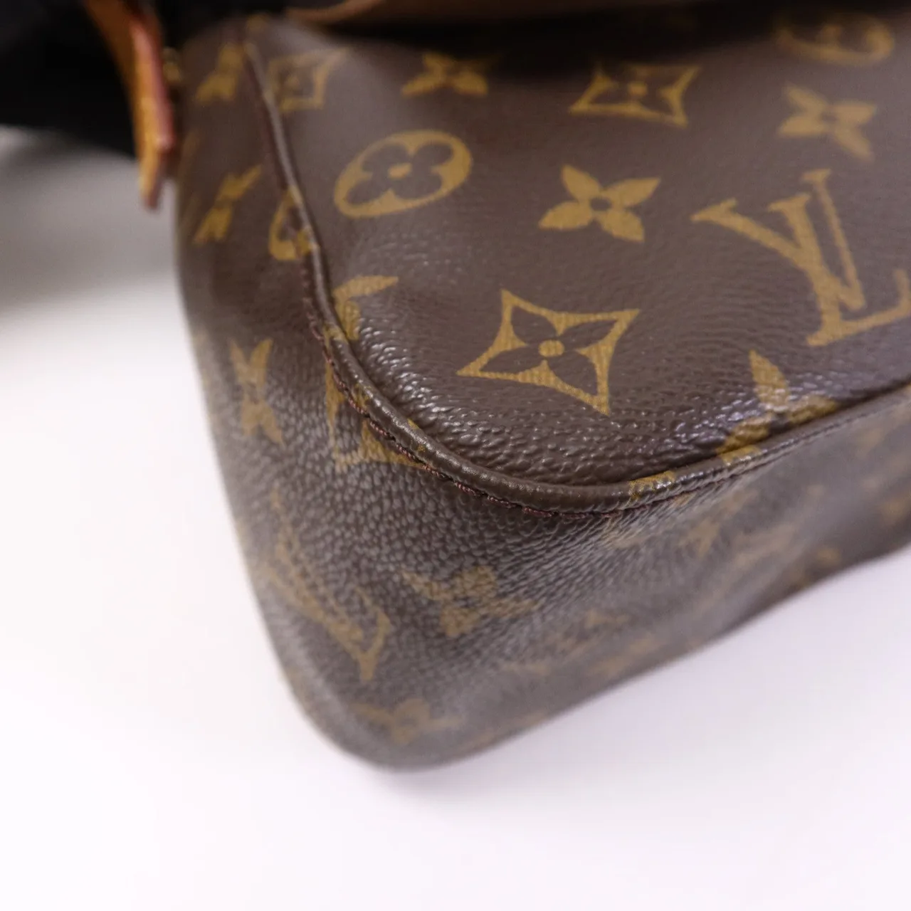 LOUIS VUITTON Loop M51147 Shoulder Bag Coated Canvas 棕色 Coated Canvas Rank B - Thumbnail 6