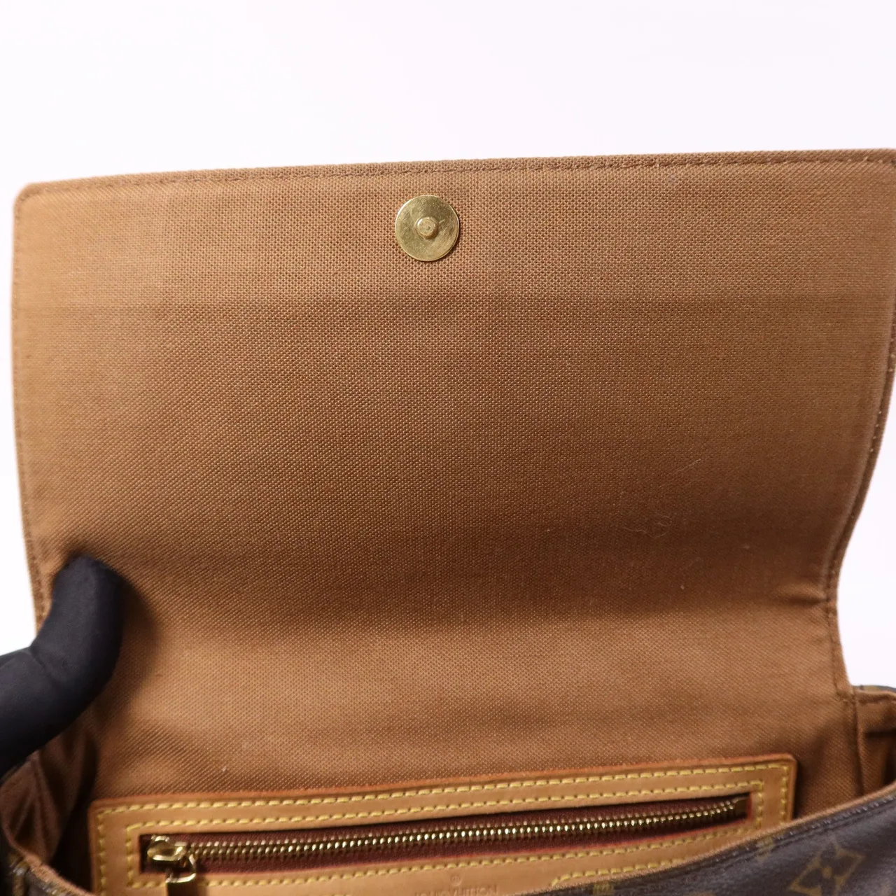 LOUIS VUITTON Loop M51147 Shoulder Bag Coated Canvas 棕色 Coated Canvas Rank B - Thumbnail 11