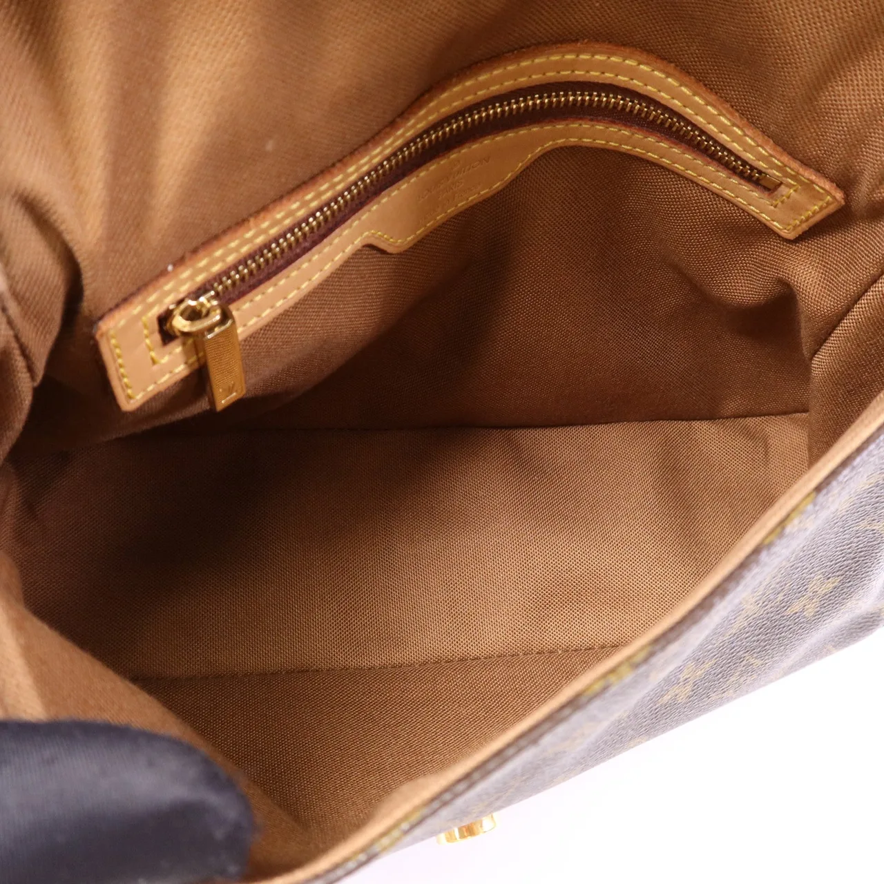 LOUIS VUITTON Loop M51147 Shoulder Bag Coated Canvas 棕色 Coated Canvas Rank B - Thumbnail 12