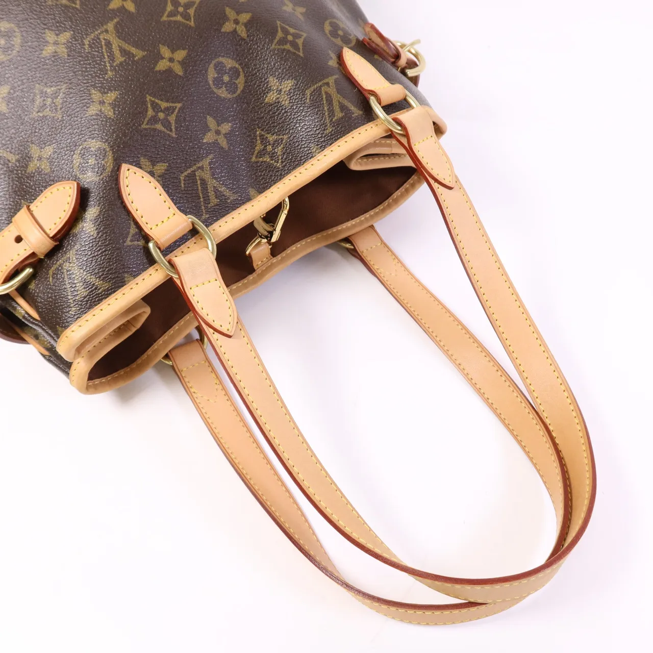 LOUIS VUITTON Batignolles M51153 Shoulder Bag Coated Canvas 棕色 / Brown Coated Canvas Rank B - Thumbnail 9