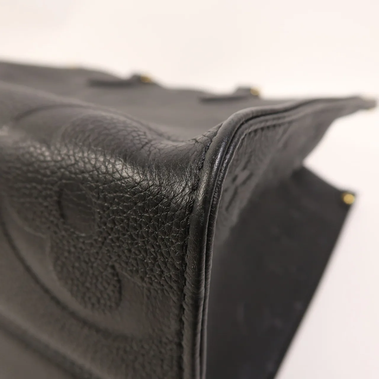 LOUIS VUITTON OnTheGo M45595 2-Way Bag Calfskin 黑色 / Black Calfskin Rank A - Thumbnail 9