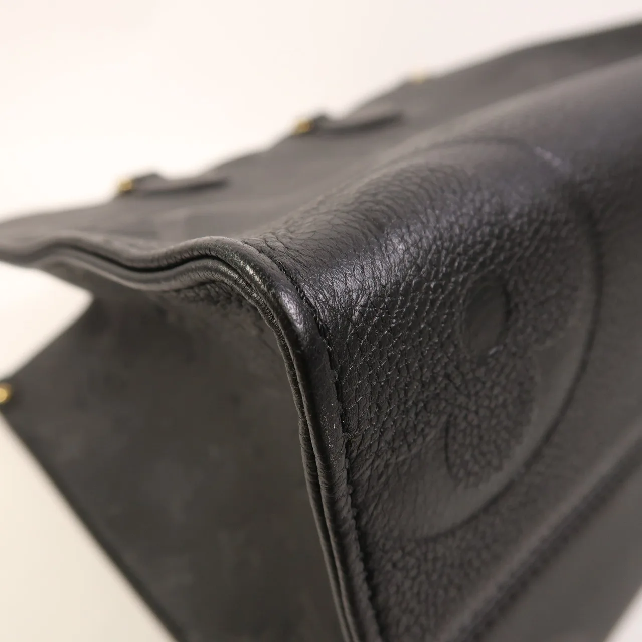 LOUIS VUITTON OnTheGo M45595 2-Way Bag Calfskin 黑色 / Black Calfskin Rank A - Thumbnail 10