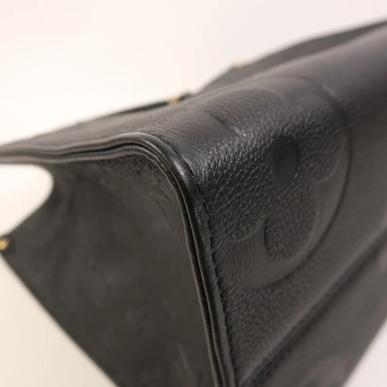 LOUIS VUITTON OnTheGo M45595 2-Way Bag Calfskin 黑色 / Black Calfskin Rank A - Thumbnail 12
