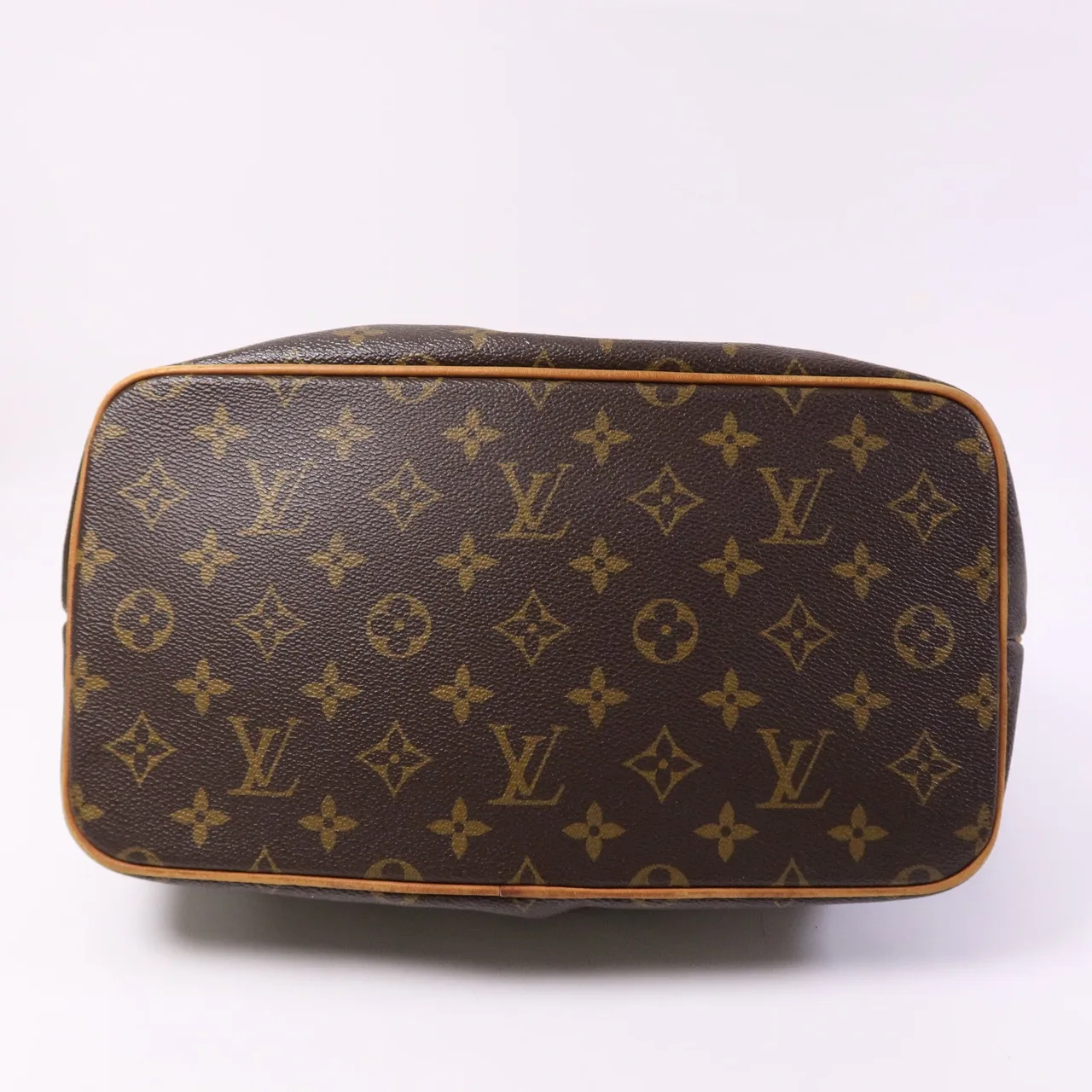 LOUIS VUITTON Palermo M40146 2-Way Bag Coated Canvas 棕色 Coated Canvas Rank B - Thumbnail 4