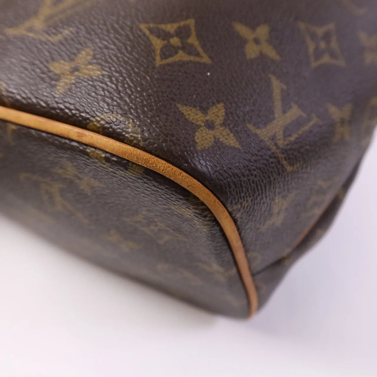 LOUIS VUITTON Palermo M40146 2-Way Bag Coated Canvas 棕色 Coated Canvas Rank B - Thumbnail 7