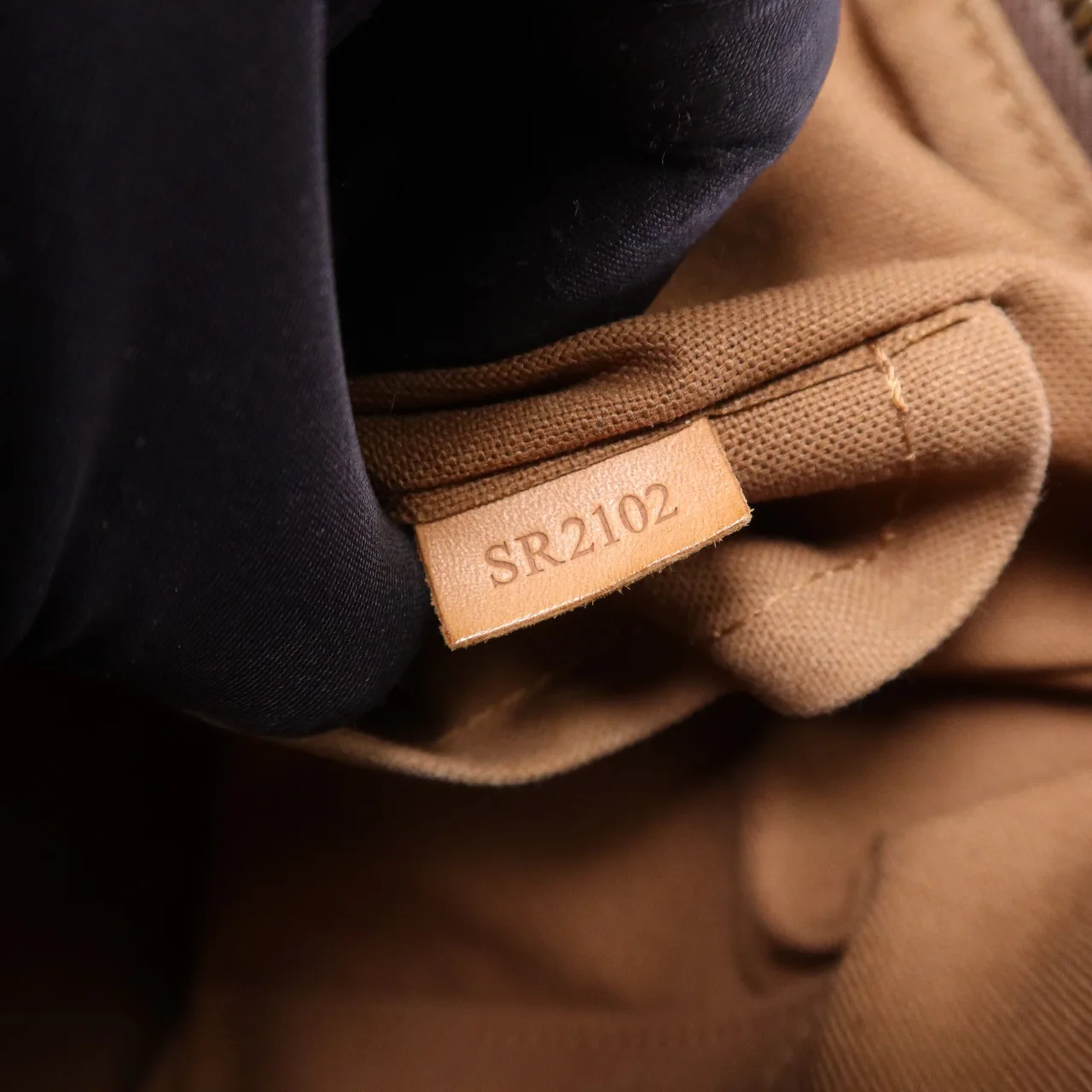 LOUIS VUITTON Palermo M40146 2-Way Bag Coated Canvas 棕色 Coated Canvas Rank B - Thumbnail 13