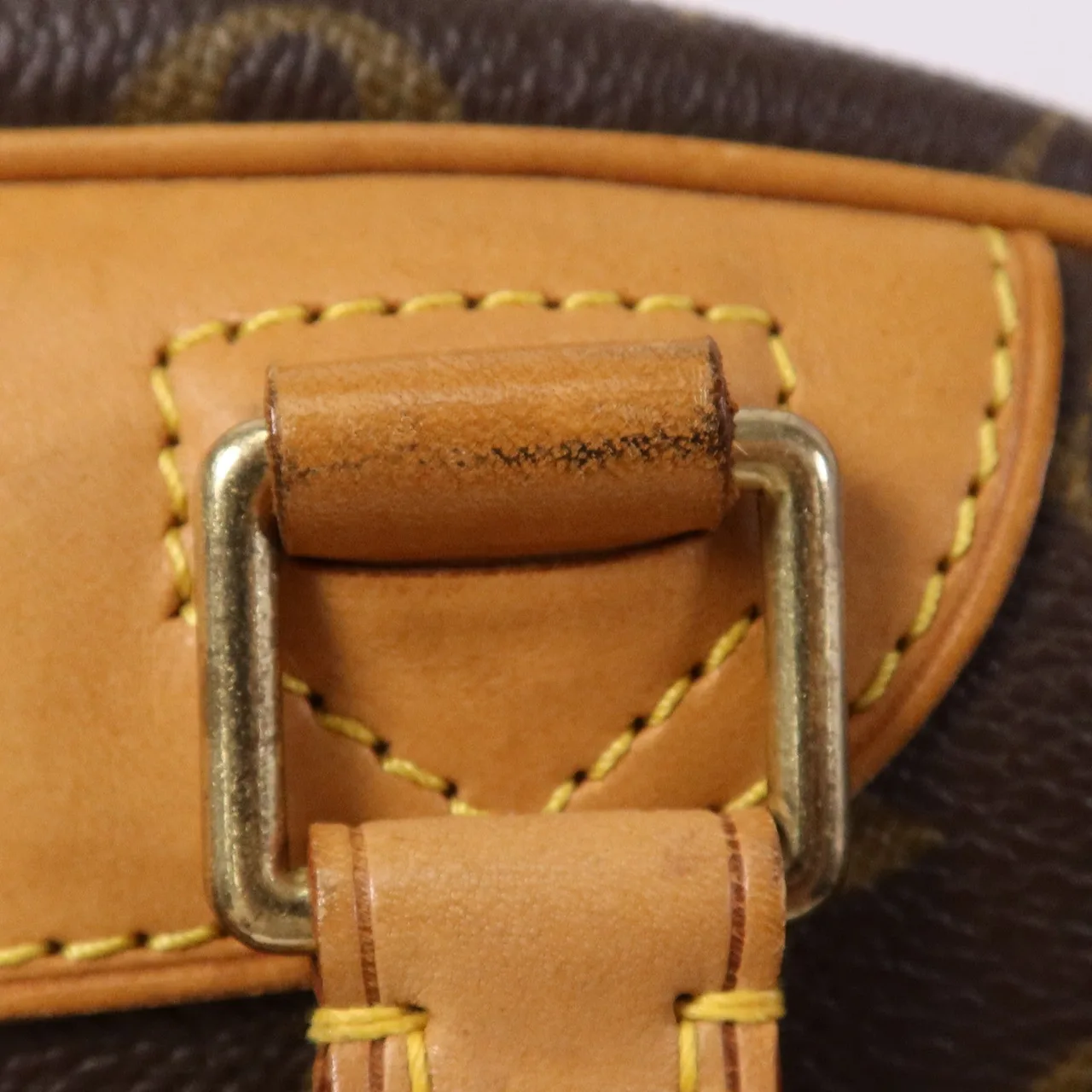 LOUIS VUITTON Trouville M42228 Handbag Coated Canvas 棕色 Coated Canvas Rank B - Thumbnail 17