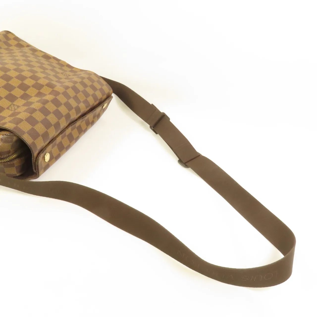 LOUIS VUITTON Naviglio N45255 Shoulder Bag Coated Canvas 棕色 Coated Canvas Rank B - Thumbnail 5