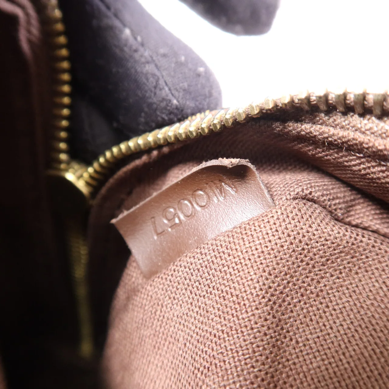 LOUIS VUITTON Olaf N41442 Shoulder Bag Coated Canvas 棕色 Coated Canvas Rank B - Thumbnail 8