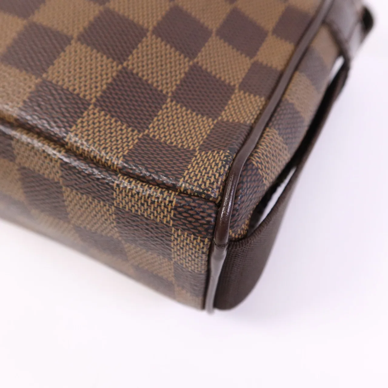 LOUIS VUITTON Olaf N41442 Shoulder Bag Coated Canvas 棕色 Coated Canvas Rank B - Thumbnail 10