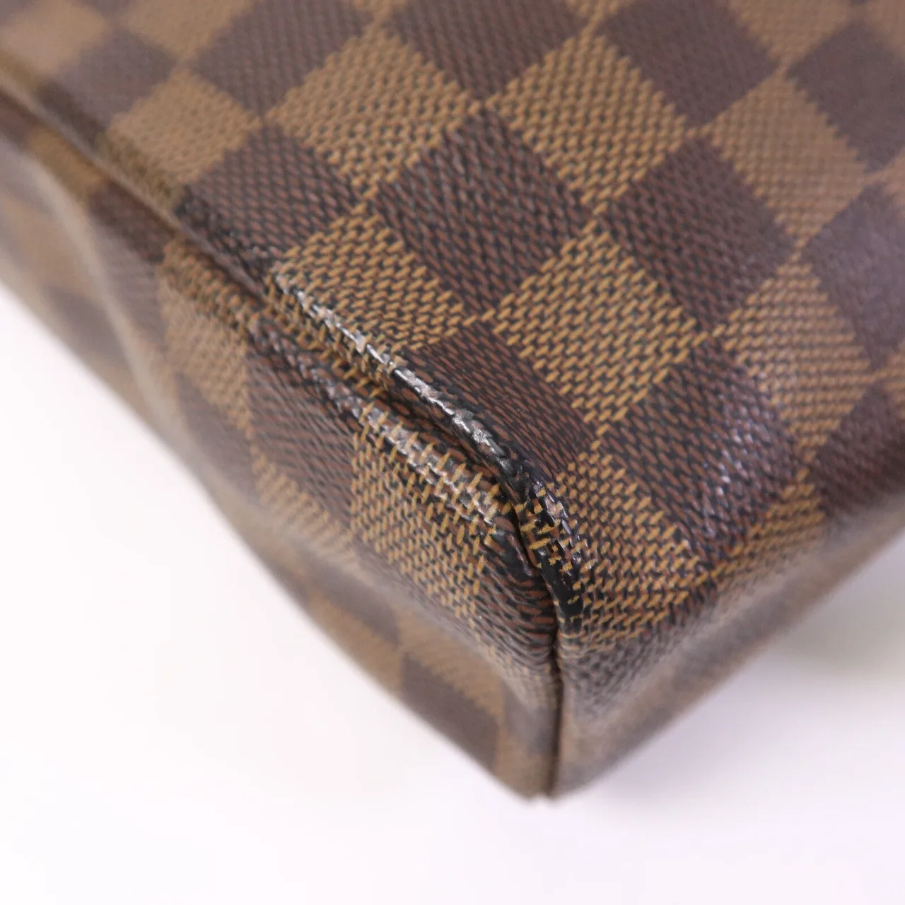 LOUIS VUITTON Olaf N41442 Shoulder Bag Coated Canvas 棕色 Coated Canvas Rank B - Thumbnail 12