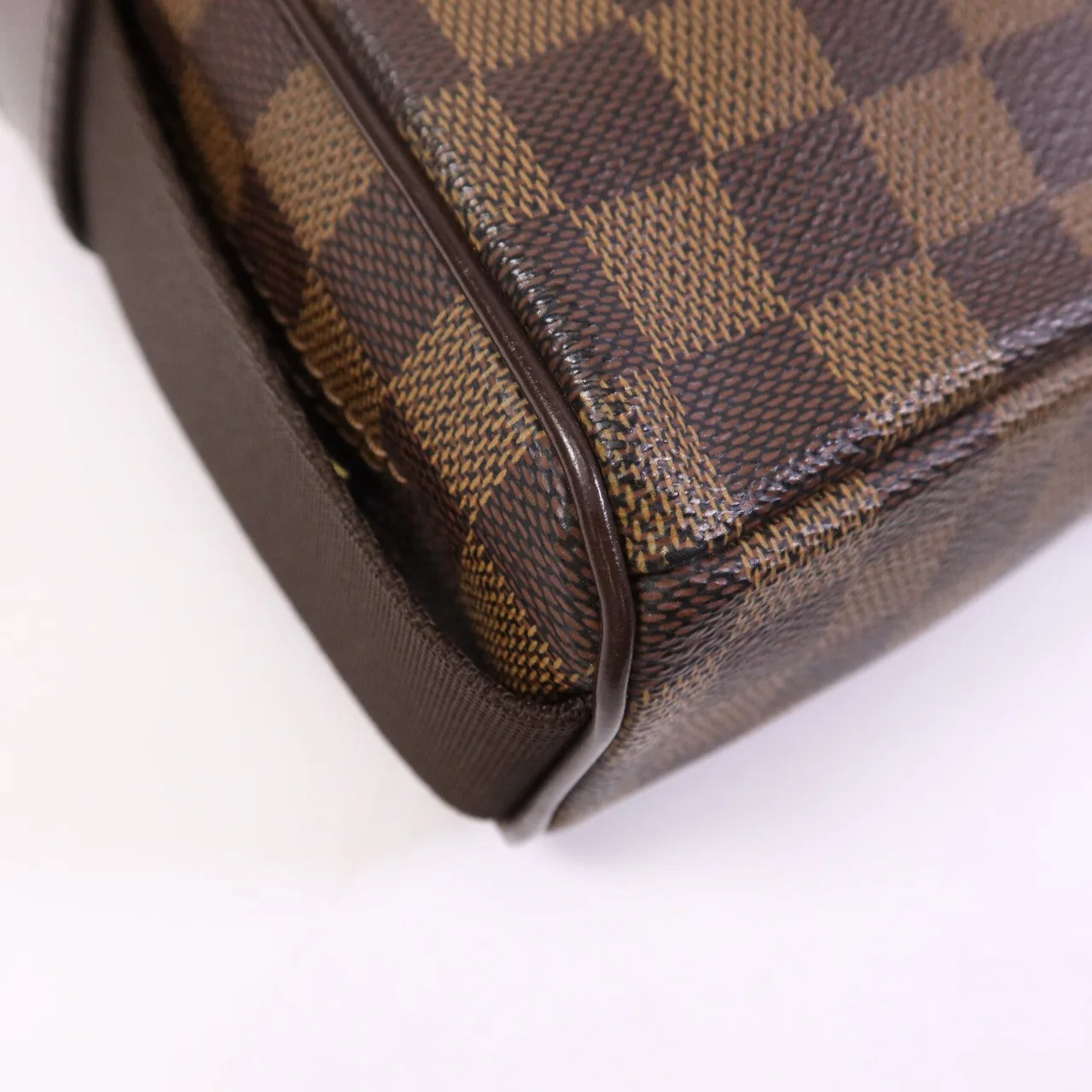 LOUIS VUITTON Olaf N41442 Shoulder Bag Coated Canvas 棕色 Coated Canvas Rank B - Thumbnail 13