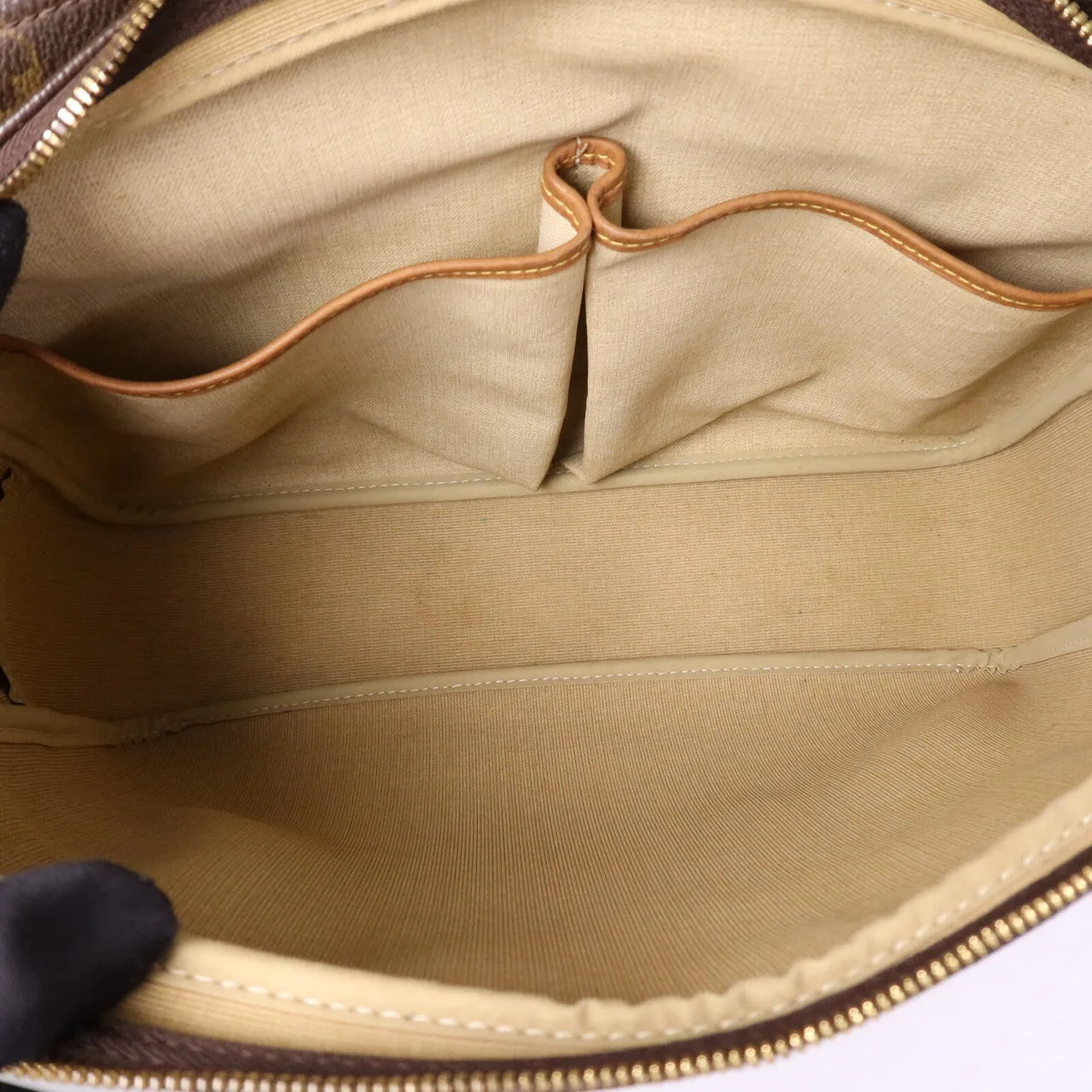 LOUIS VUITTON Reporter M45252 Shoulder Bag Coated Canvas 棕色 Coated Canvas Rank B - Thumbnail 6