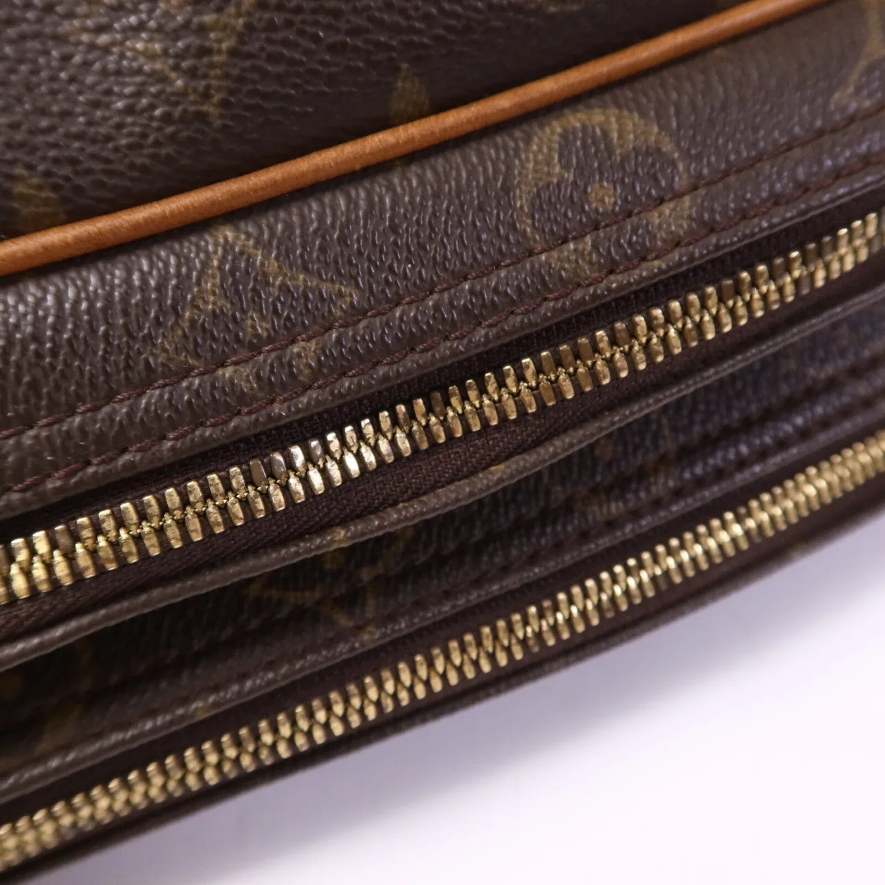 LOUIS VUITTON Reporter M45252 Shoulder Bag Coated Canvas 棕色 Coated Canvas Rank B - Thumbnail 19