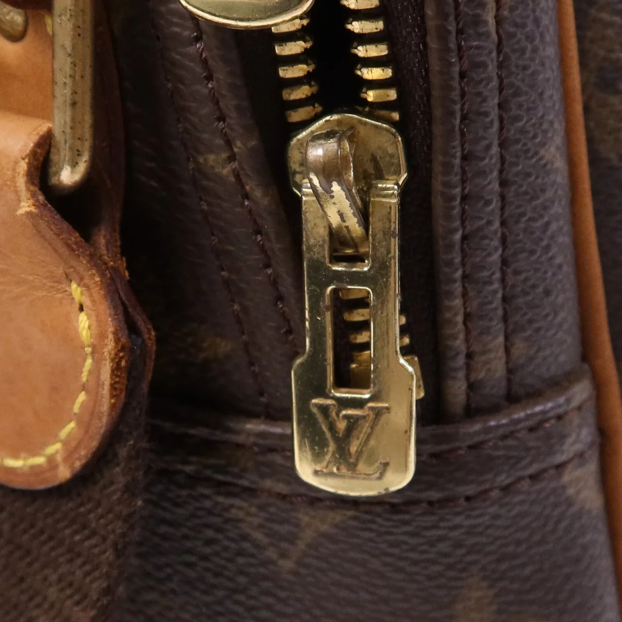 LOUIS VUITTON Reporter M45252 Shoulder Bag Coated Canvas 棕色 Coated Canvas Rank B - Thumbnail 20